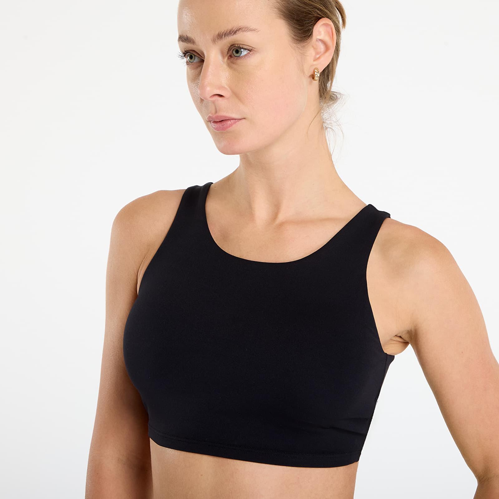 BHs Urban Classics Ladies Sports Bra low back Black