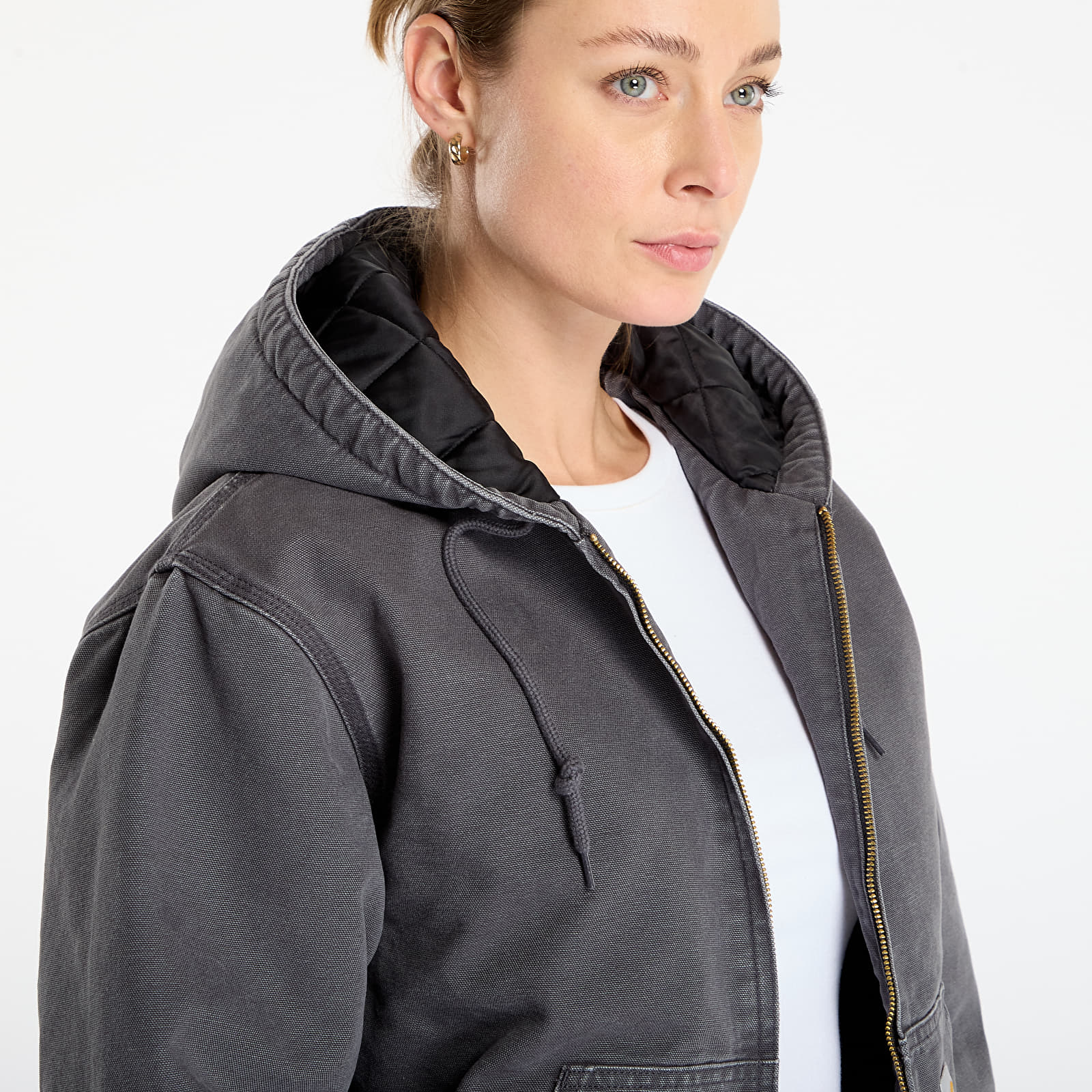 Bundy Carhartt WIP OG Active Jacket UNISEX Graphite Stone Canvas