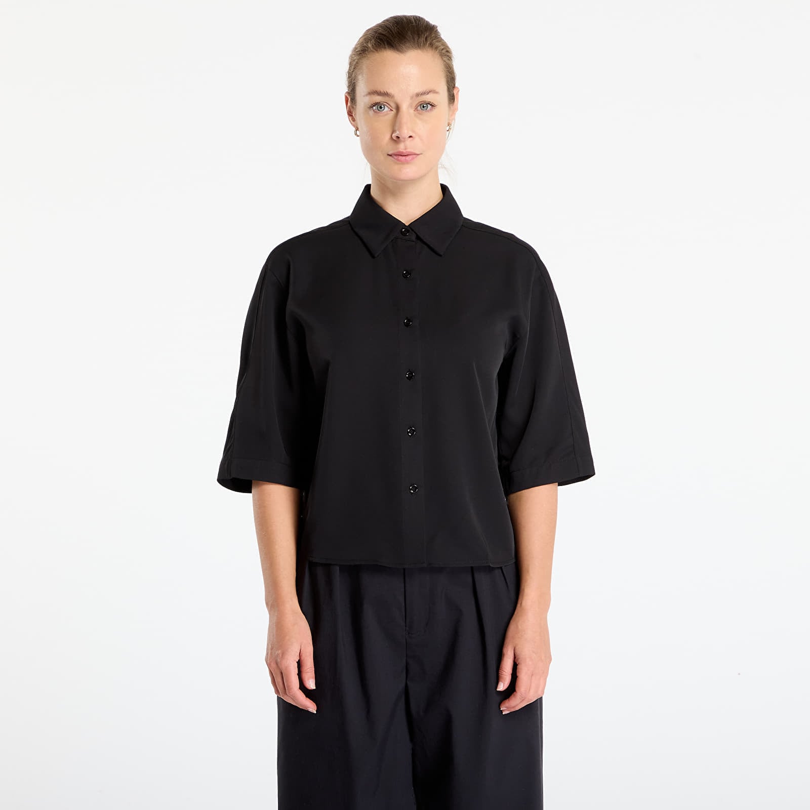 Camasa Samsøe Samsøe Samargot Ss Shirt Black XS
