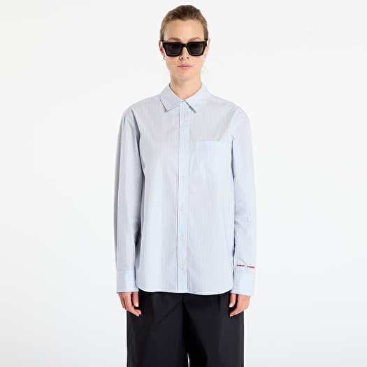 Marškiniai Samsøe Samsøe Salova Pocket Shirt Rugby Blue St.