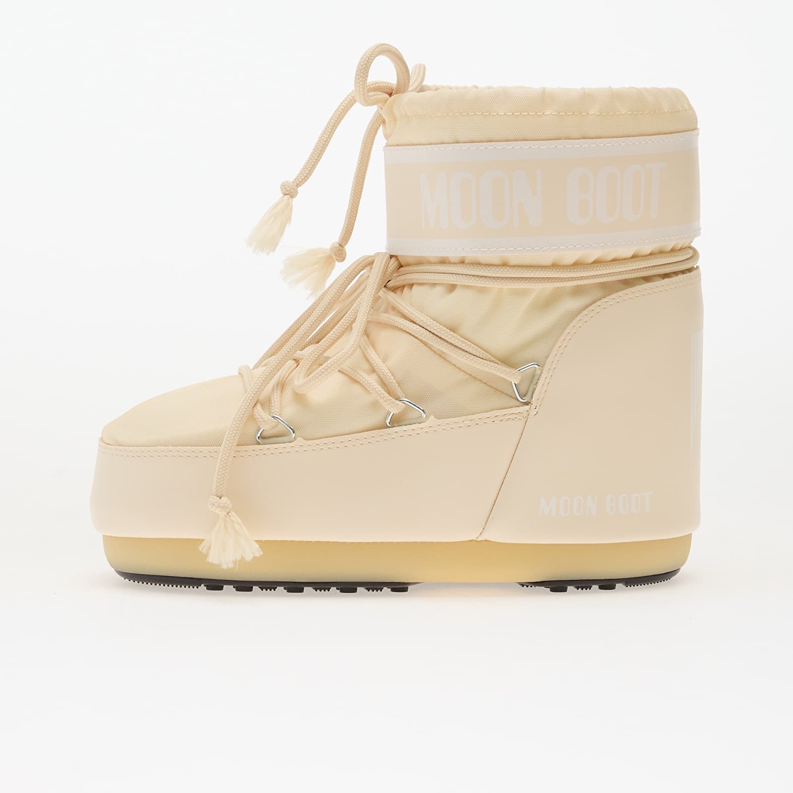 Дамски кецове и обувки Moon Boot Icon Low Nylon Cream