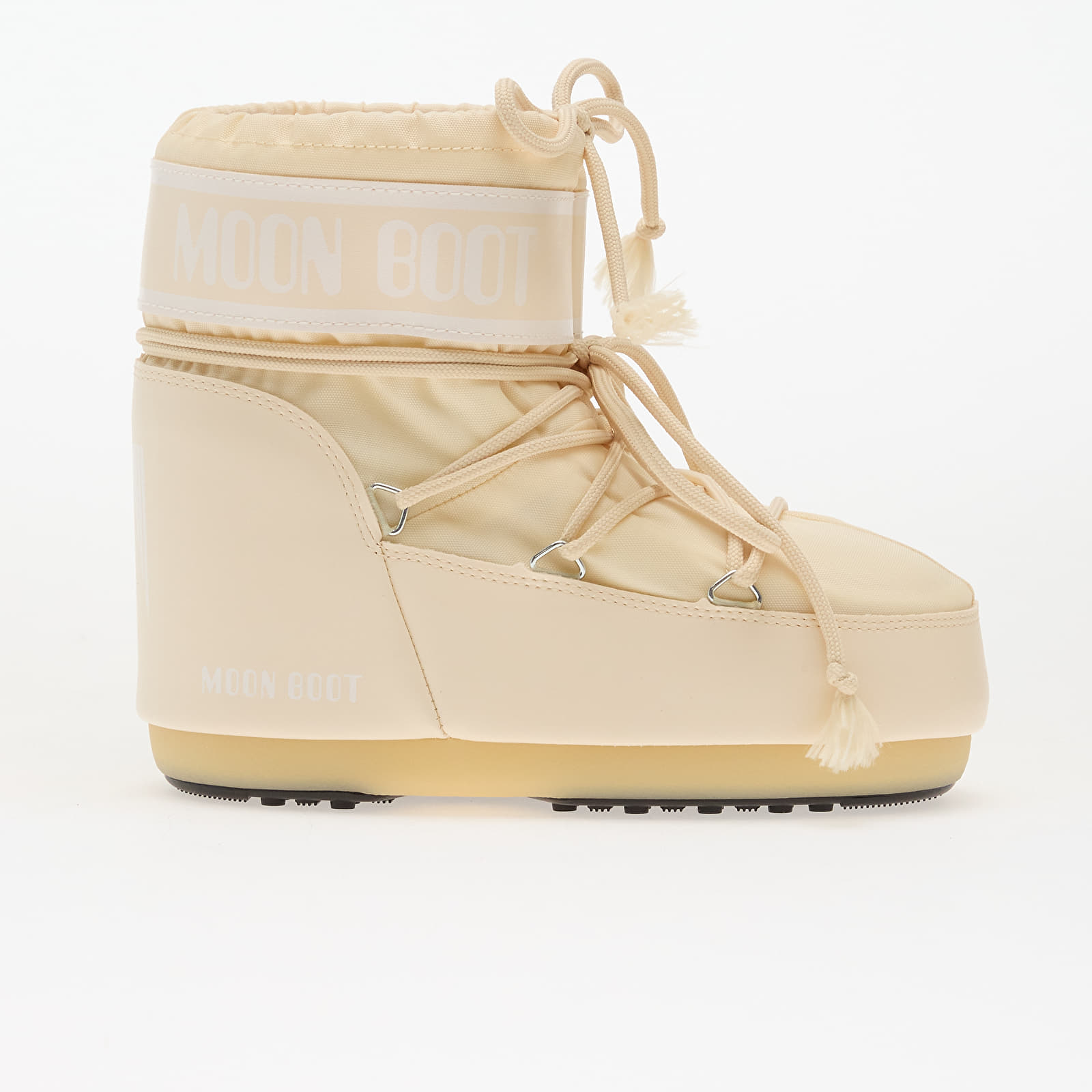 Дамски кецове и обувки Moon Boot Icon Low Nylon Cream