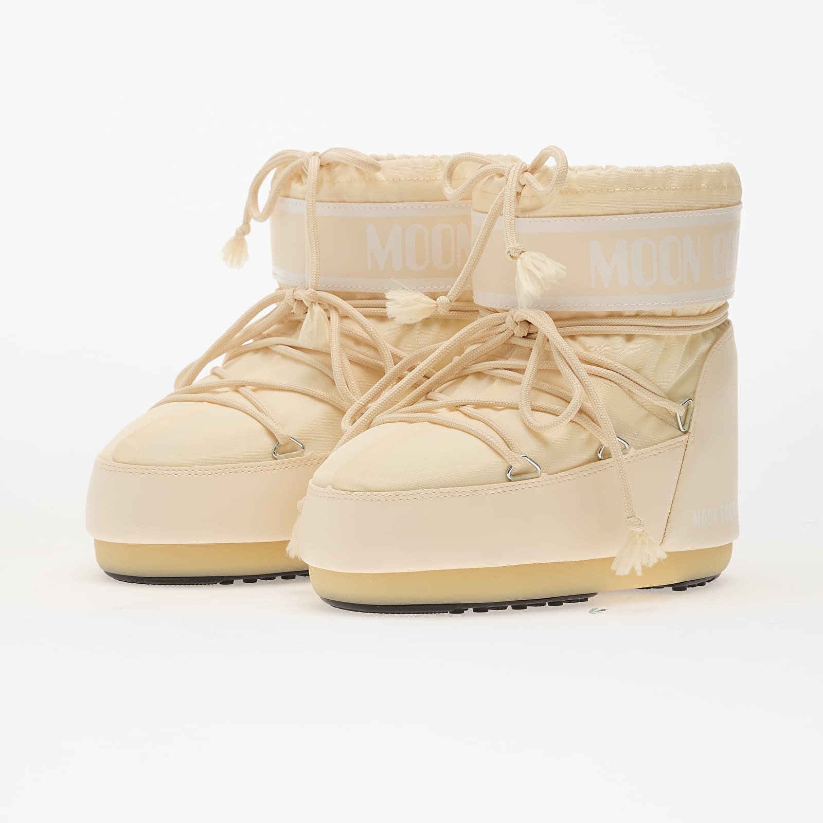Дамски кецове и обувки Moon Boot Icon Low Nylon Cream