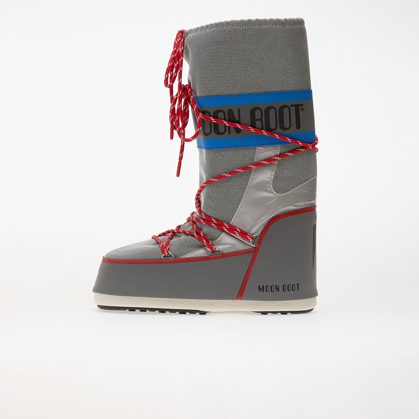 Sneakers Moon Boot Icon Space Racing Silver/ Blue/ Red EUR 42-44