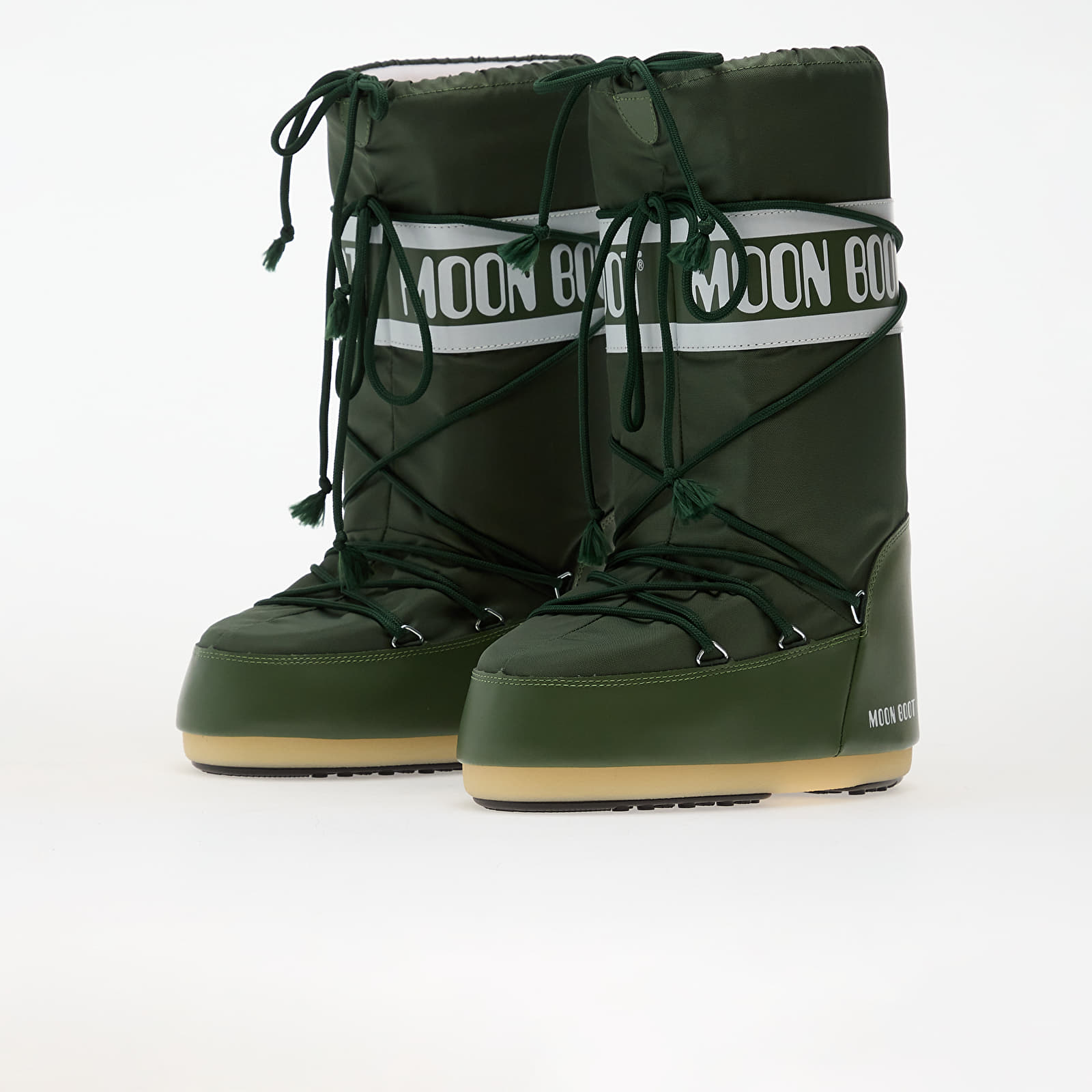 Men's sneakers and shoes Moon Boot Icon Nylon Forest Green