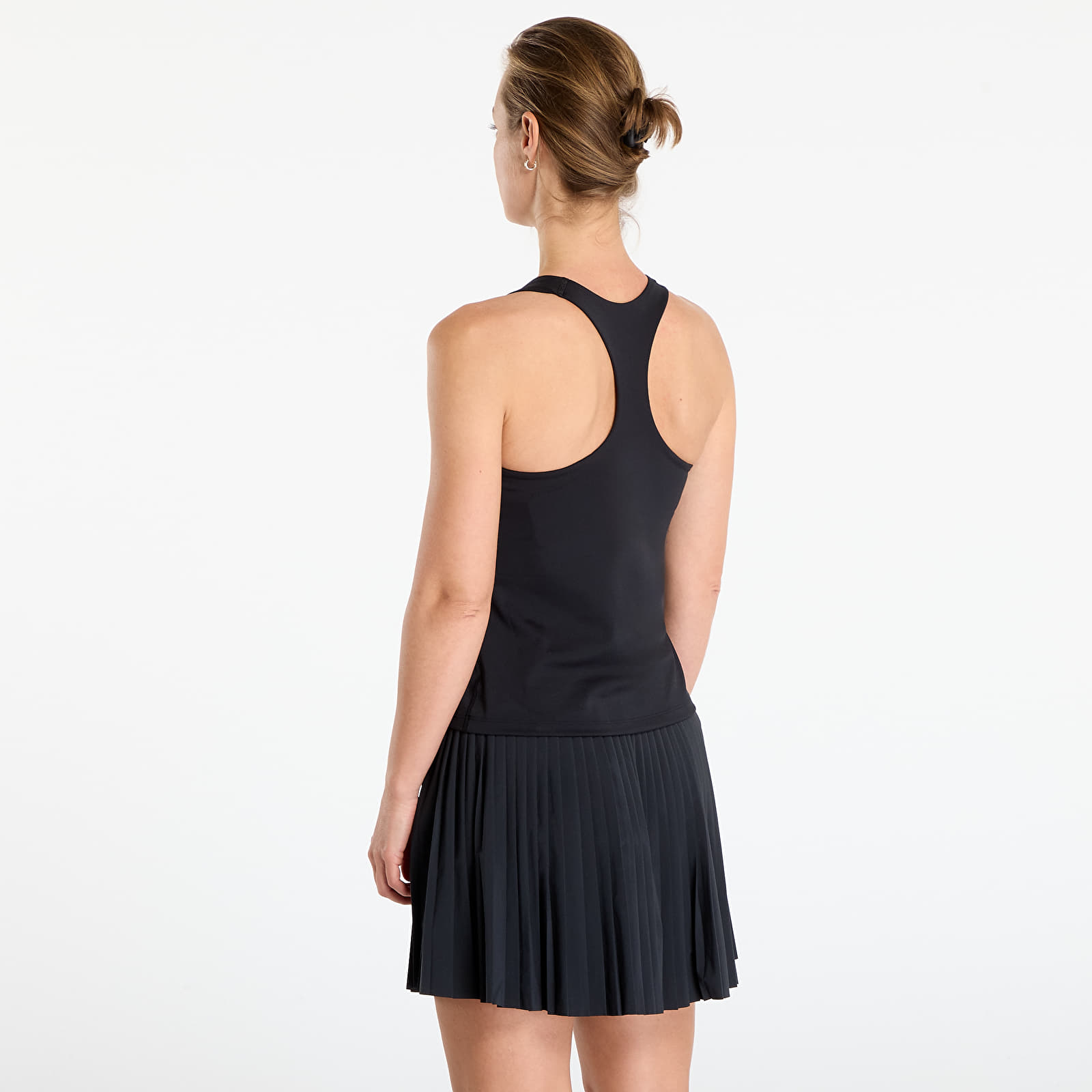 Maiouri pentru femei Nike Swoosh Women's Medium-Support Padded Sports Bra Tank Black/ Black/ White