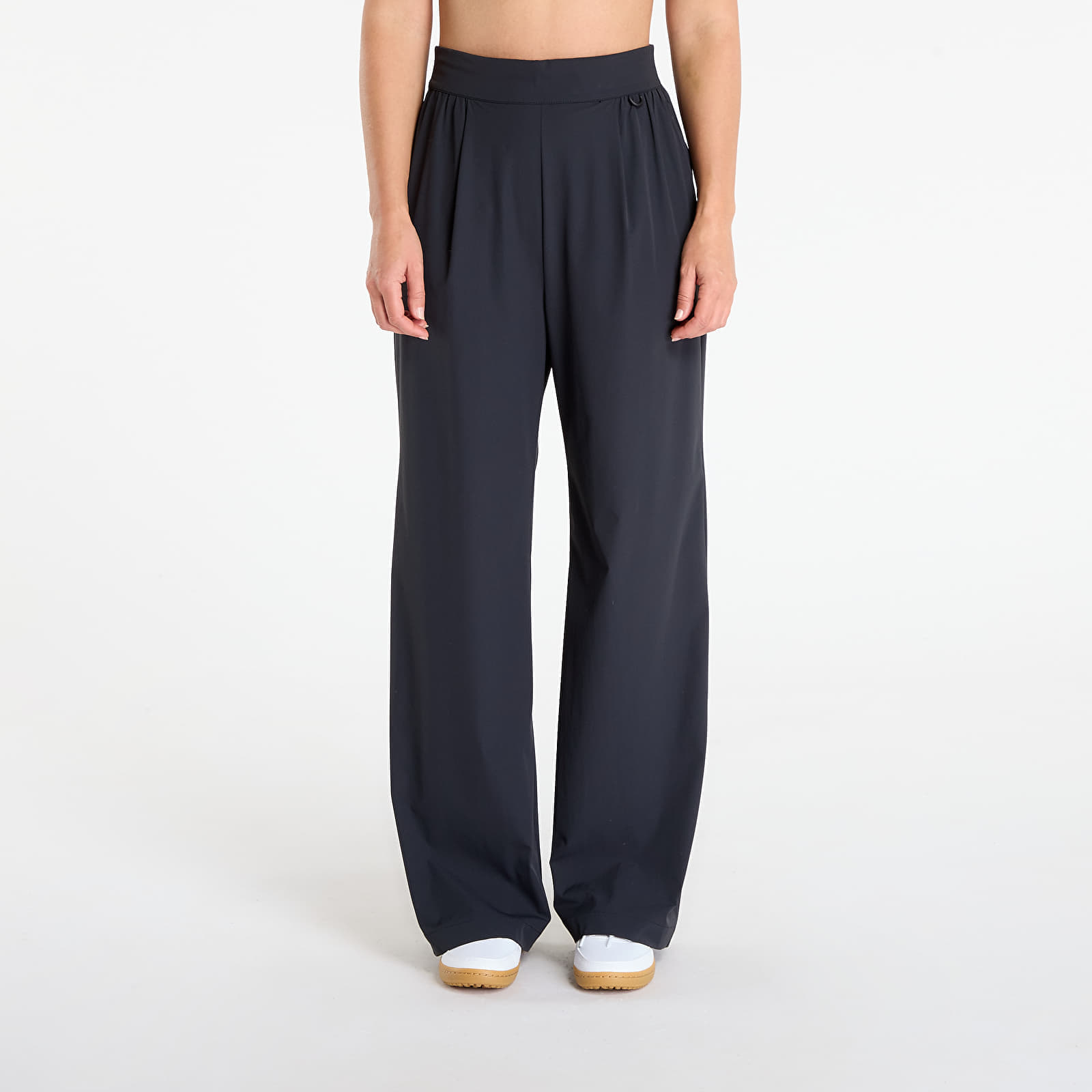 Pantaloni Nike 24.7 PerfectStretch Womens Dri-FIT High-Waisted Loose Wide-Leg Pants Black/ Dk Smoke Grey S