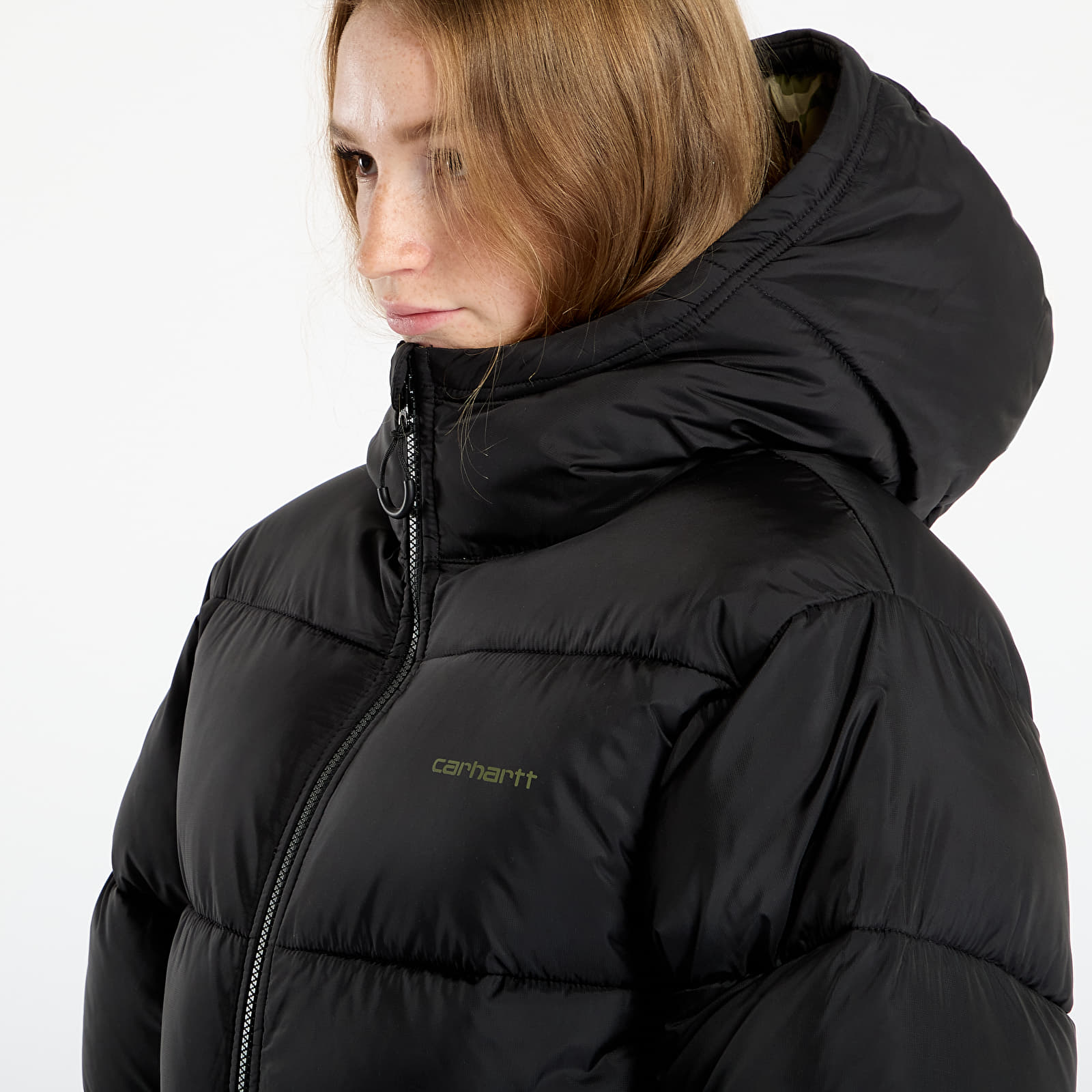 Meeste jakid Carhartt WIP Toronto Jacket UNISEX Black/ Camo Duck/ Green