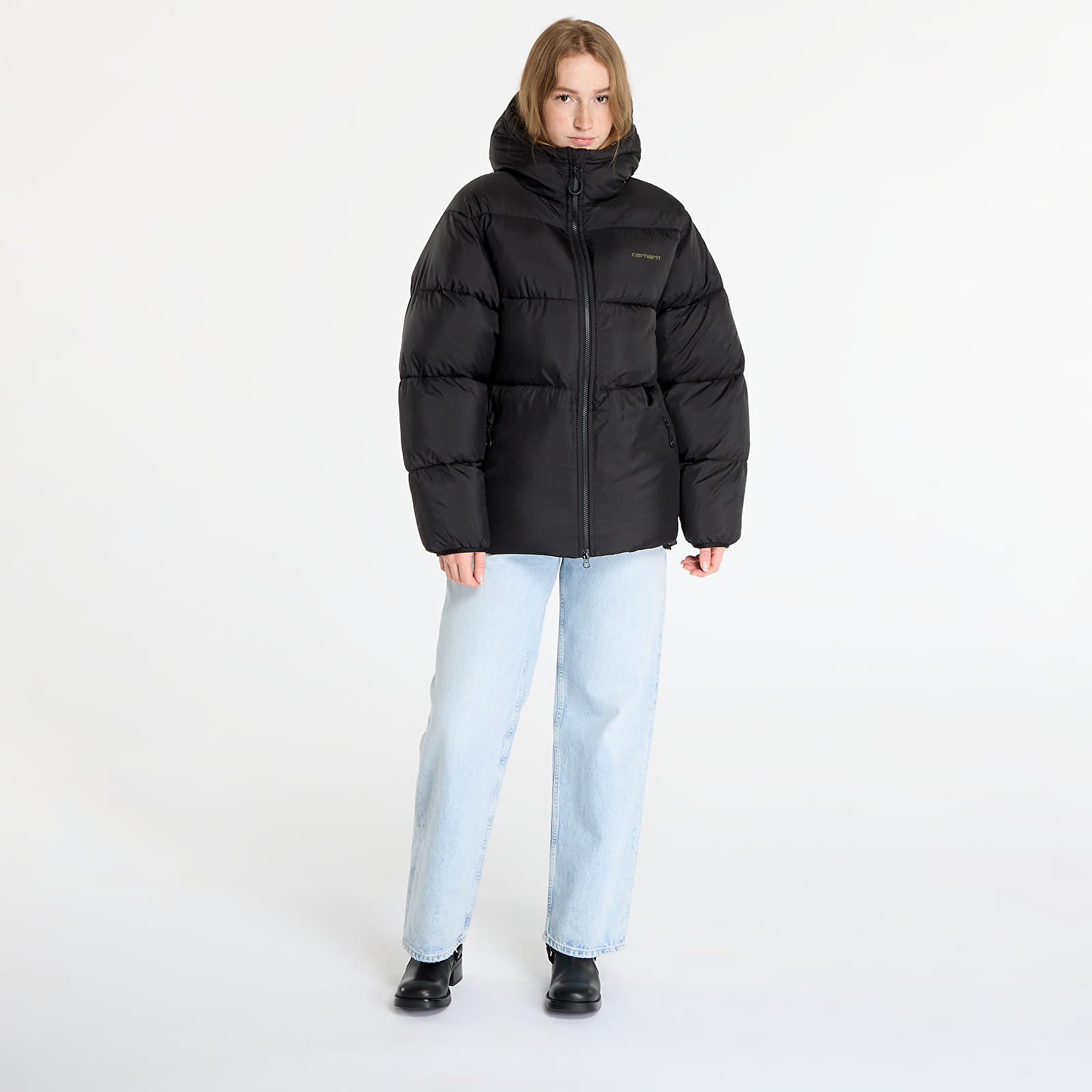 Meeste jakid Carhartt WIP Toronto Jacket UNISEX Black/ Camo Duck/ Green