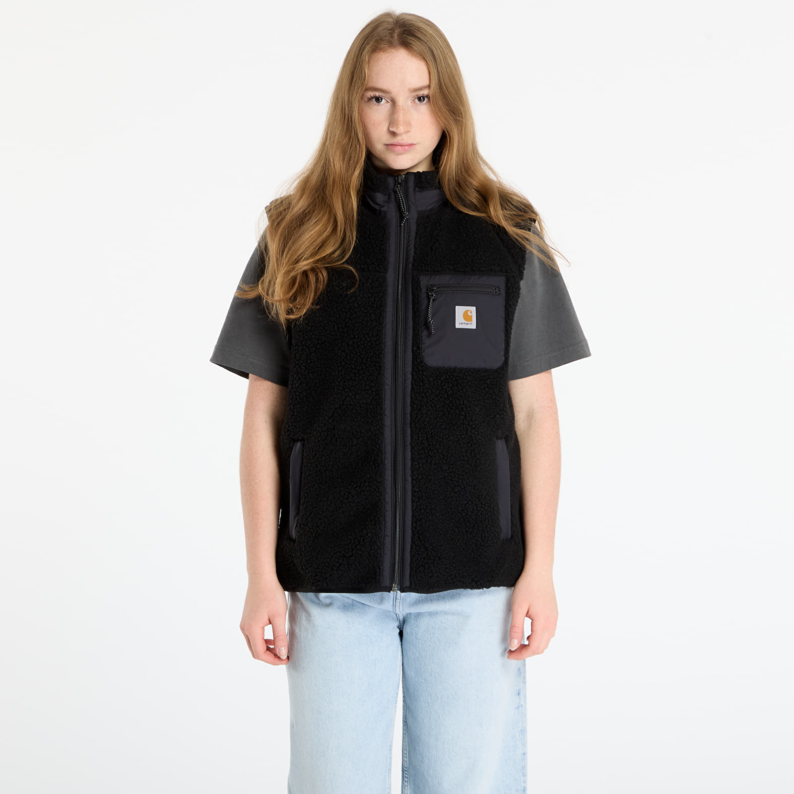 Meeste vestid Carhartt WIP Prentis Vest Liner UNISEX Black/ Black