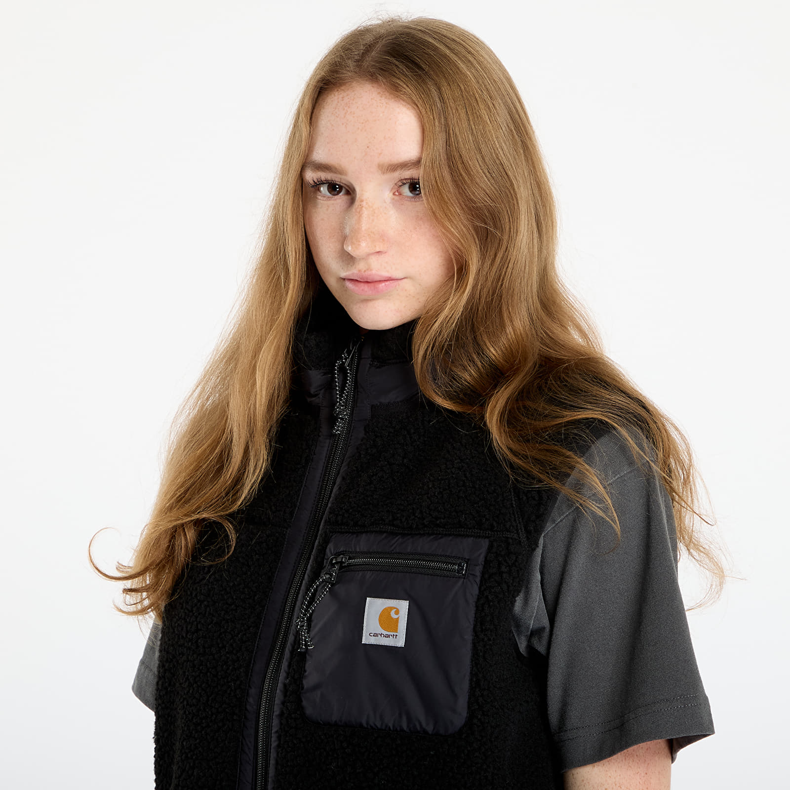 Meeste vestid Carhartt WIP Prentis Vest Liner UNISEX Black/ Black