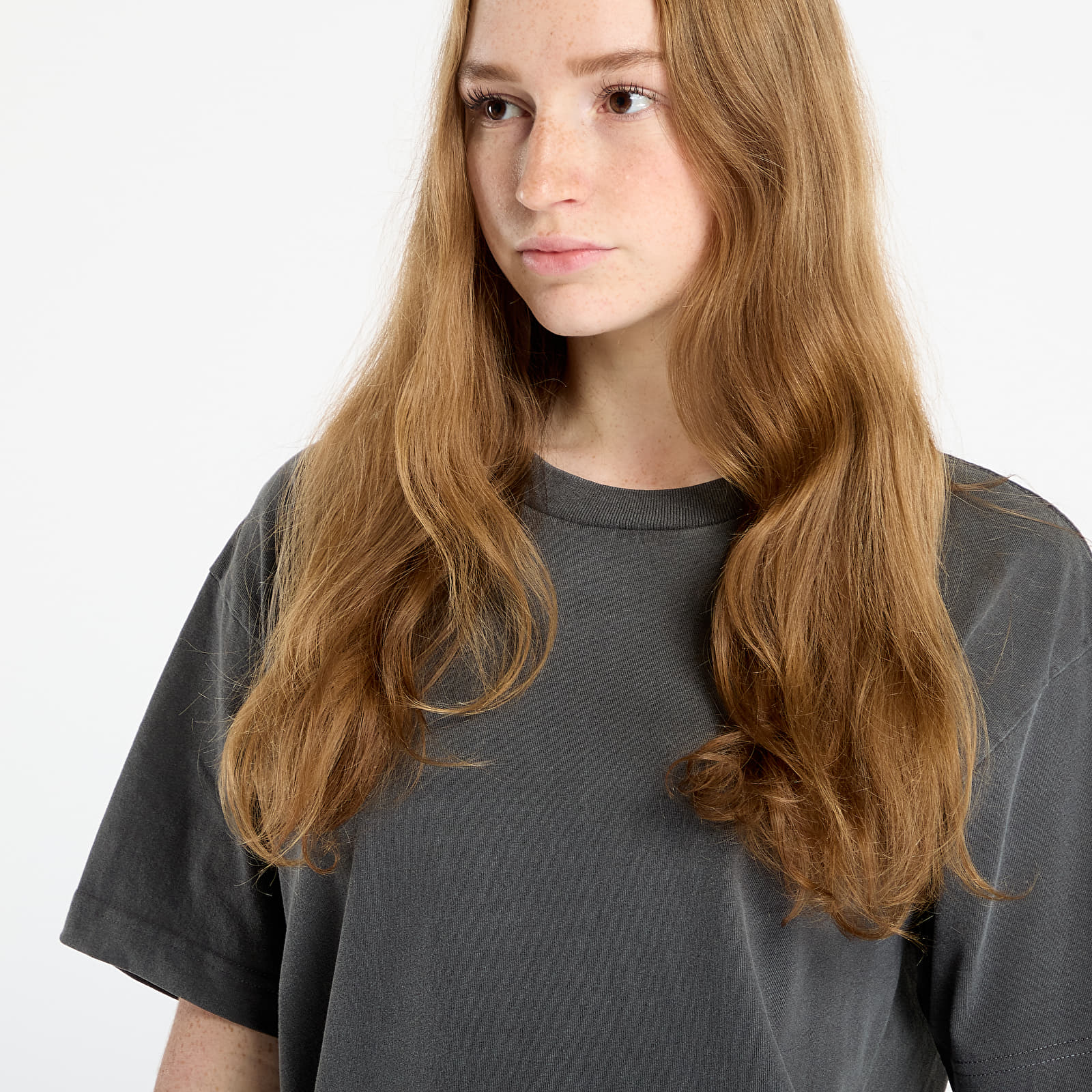 Ανδρικά μπλουζάκια Carhartt WIP S/S RGGD T-Shirt UNISEX Black Garment Dyed