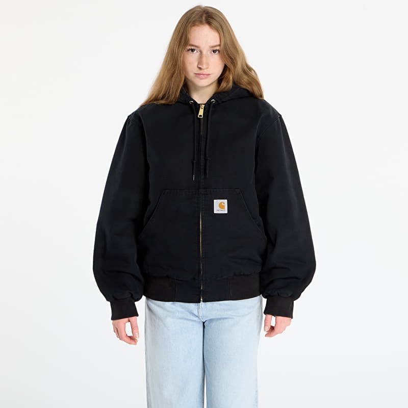 Jacke Carhartt WIP OG Active Jacket UNISEX Black Stone Canvas