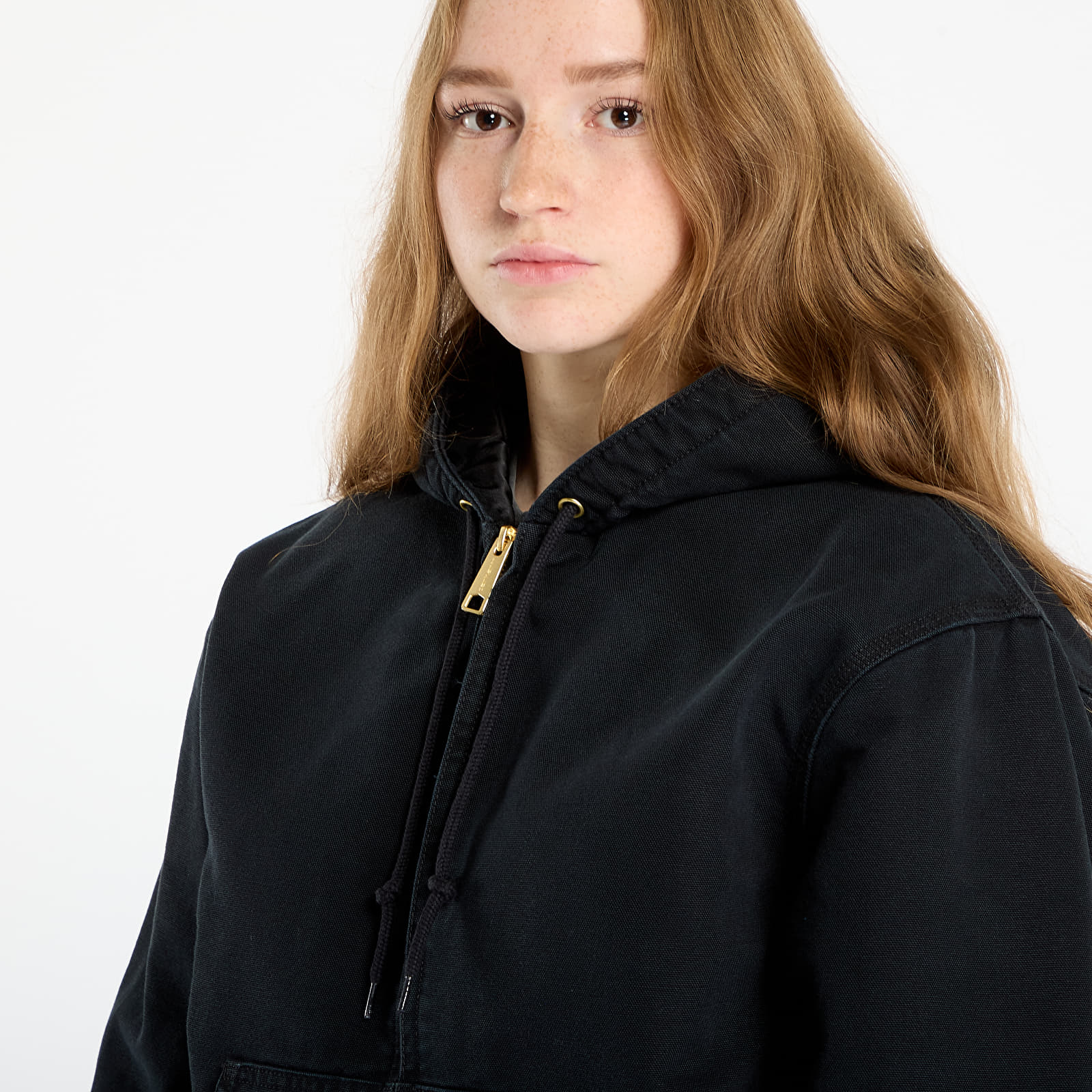 Meeste jakid Carhartt WIP OG Active Jacket UNISEX Black Stone Canvas