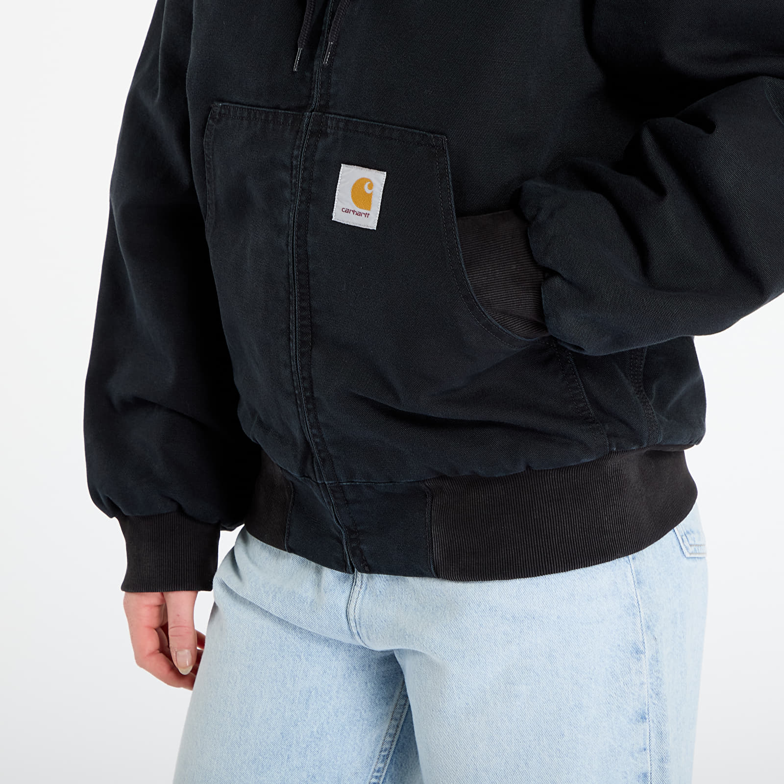Meeste jakid Carhartt WIP OG Active Jacket UNISEX Black Stone Canvas