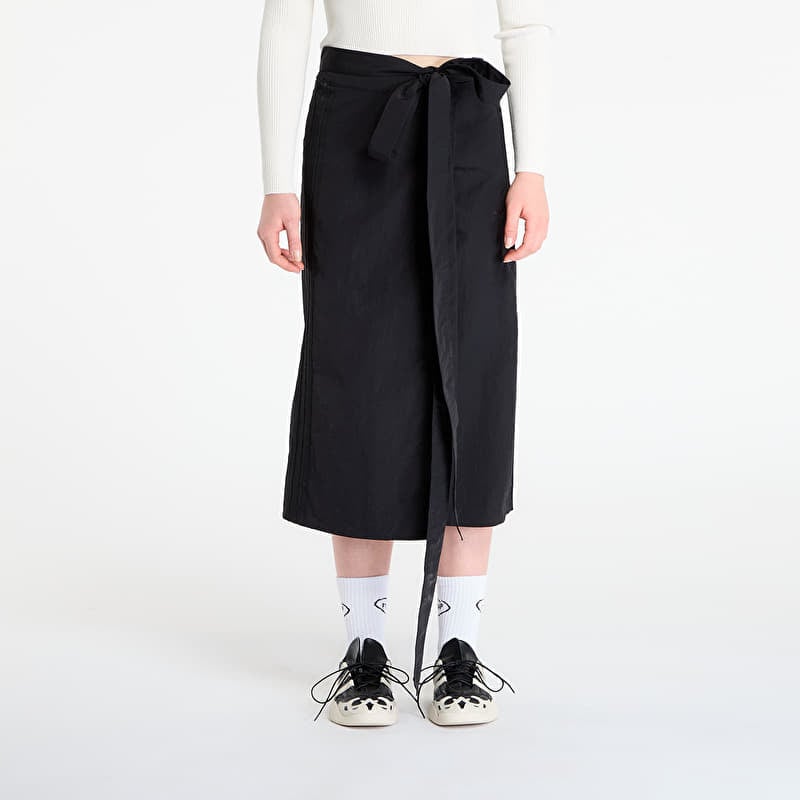 Svārki adidas Off-Placed 3-Stripes Maxi Skirt Black