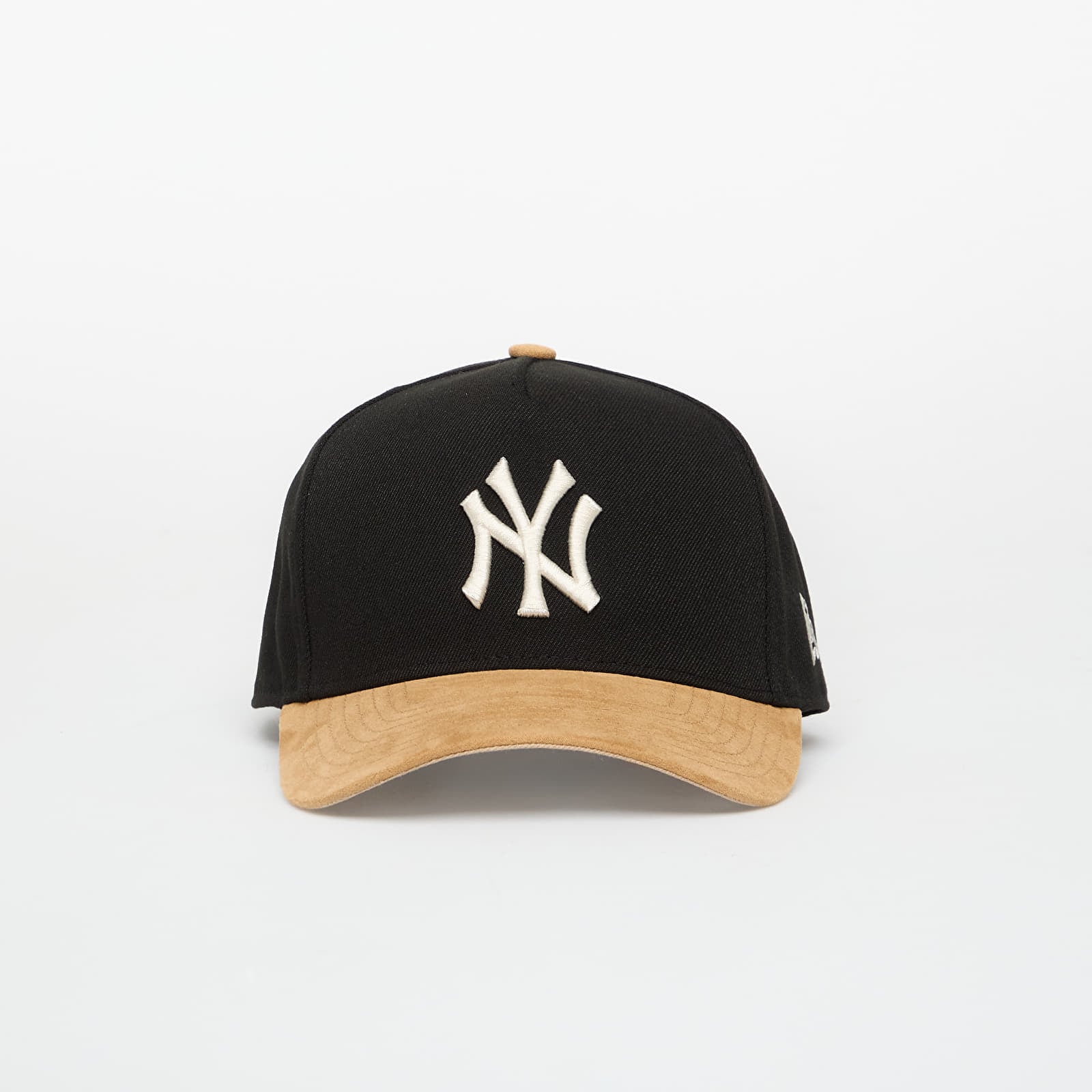 Pánské kšiltovky New Era 9FORTY Aframe MLB Suede Visor New York Yankees Black/ Camel