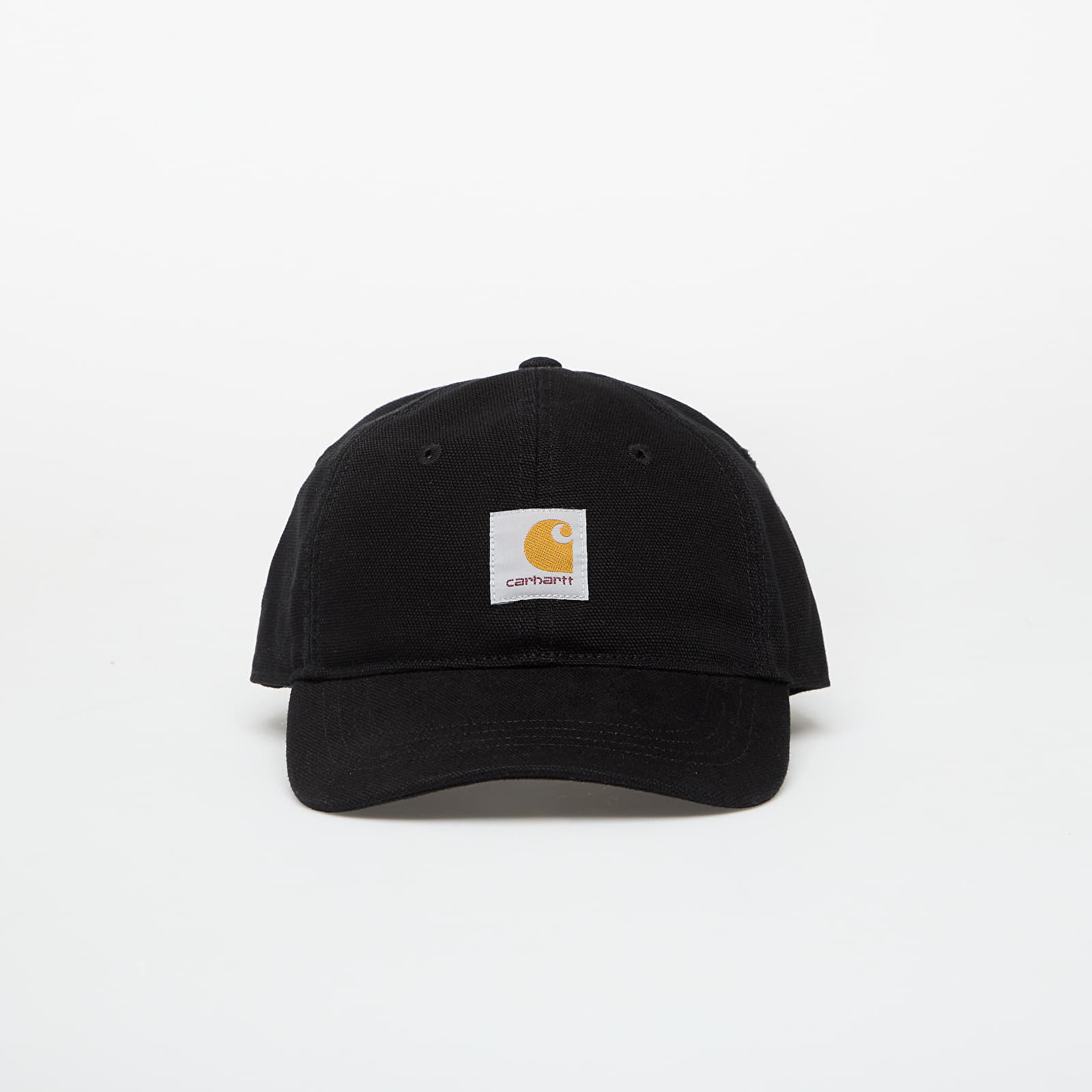 Pet Carhartt WIP Selby Canvas Cap Black Stone Washed Universal