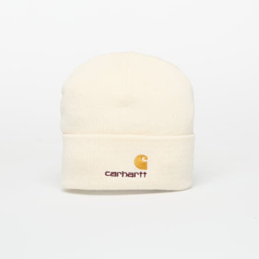 Čiapka Carhartt WIP American Script Beanie Natural