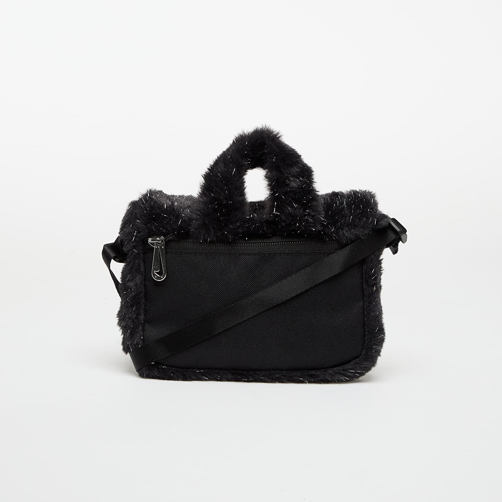 Umhängetaschen für Männer Nike Big Kids' Faux Fur Crossbody Bag (1L) Black/ Cool Grey/ White