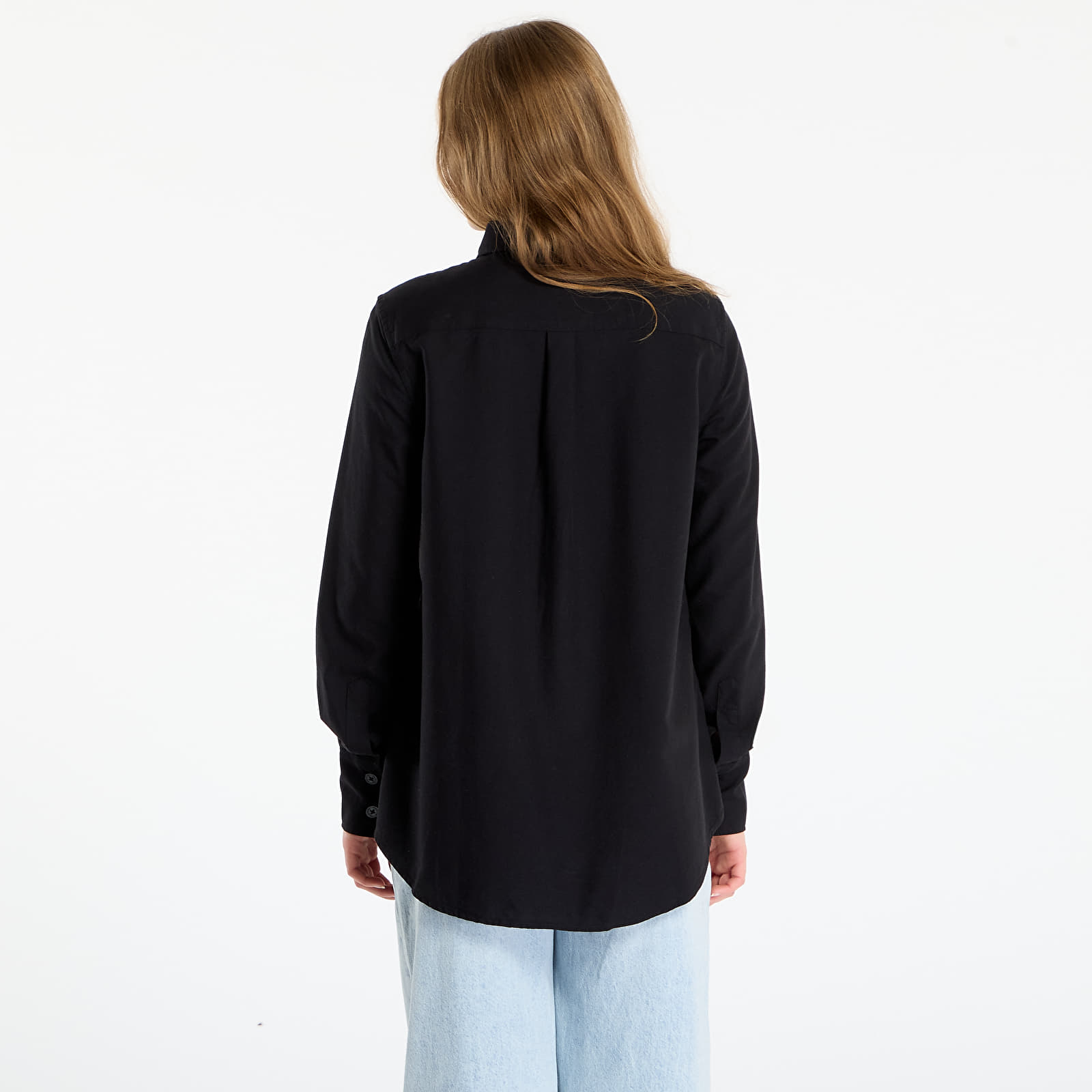 Overhemden voor dames FRED PERRY Button Down Shirt Black