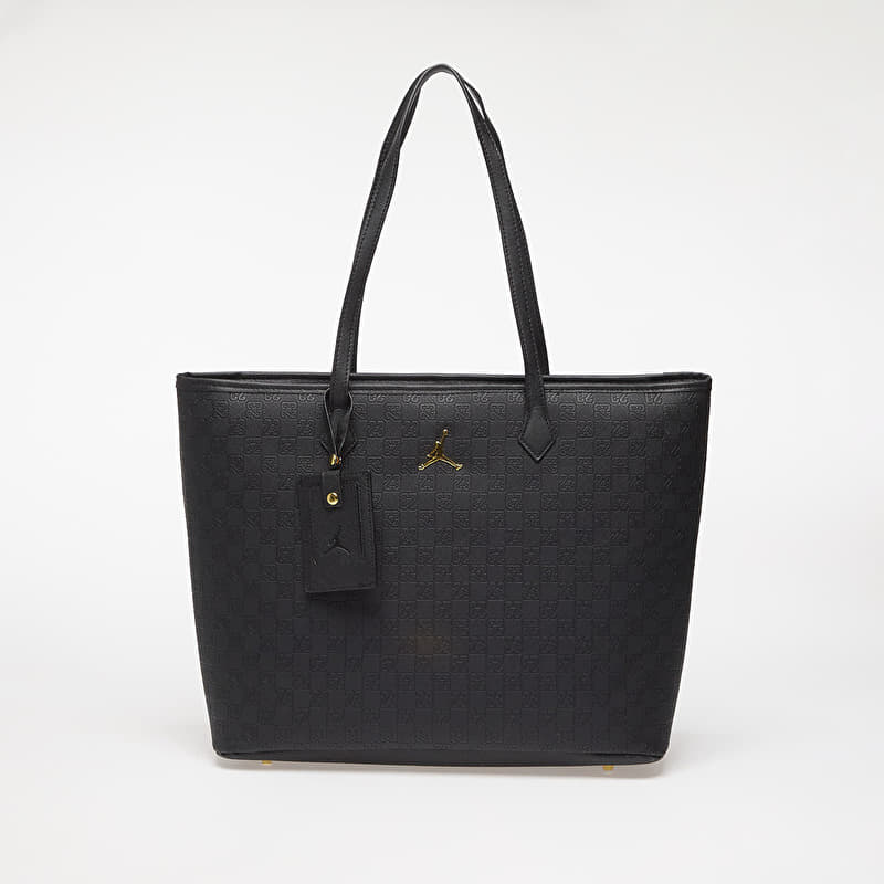 Kott Jordan Jam Monogram Tote Bag Black/ Gold
