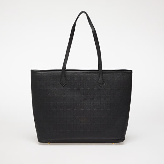 Jordan Jam Monogram Tote Bag Black/ Gold | Queens