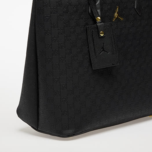 Men's Shoulder Bags Jordan Jam Monogram Tote Bag Black/ Gold