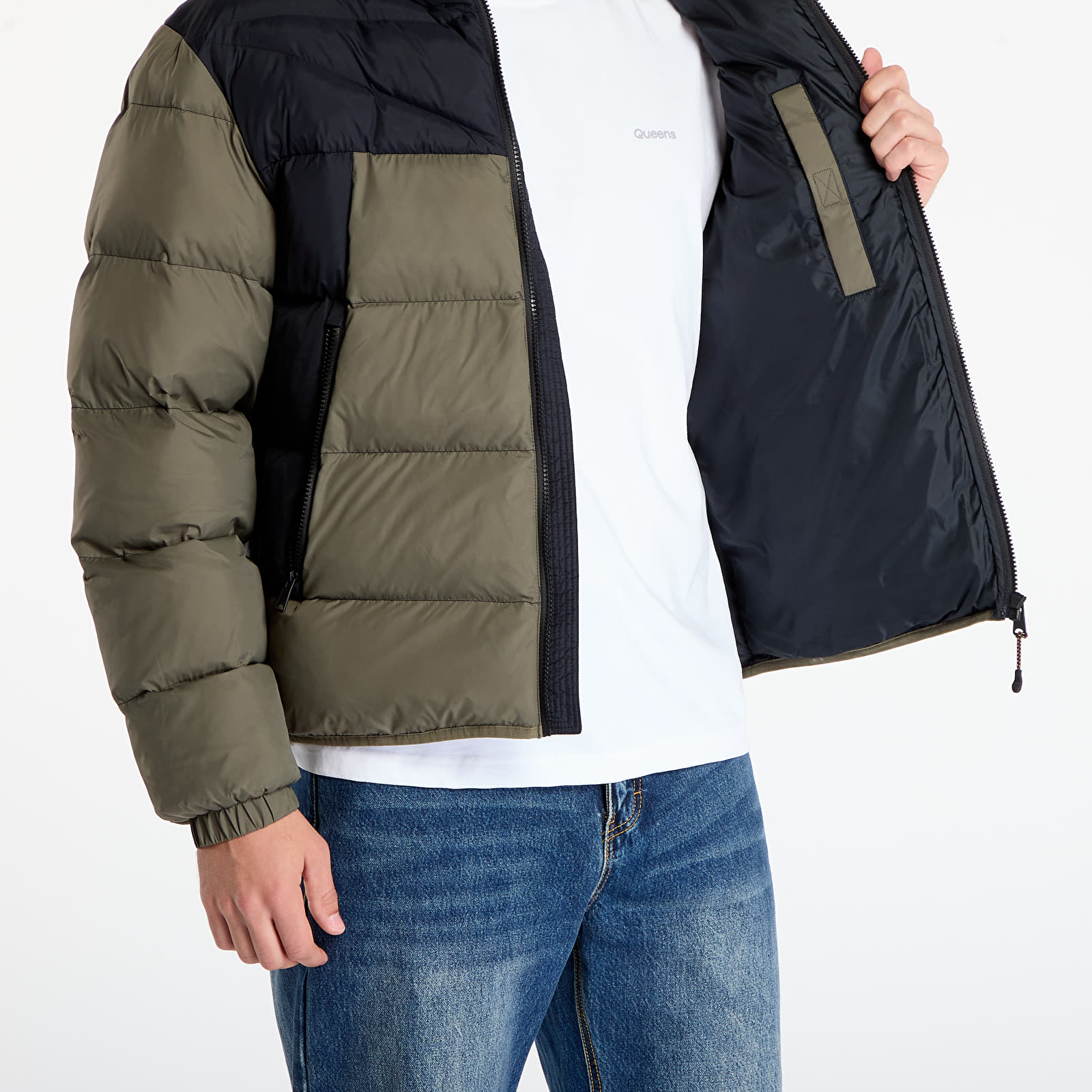 Jackets Napapijri A-Molveno Hood Tea Leaf