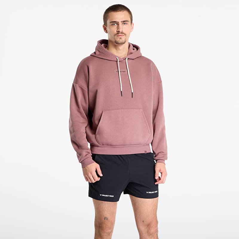 Sweatshirt Under Armour Project Rock Icon Hoodie Maroon