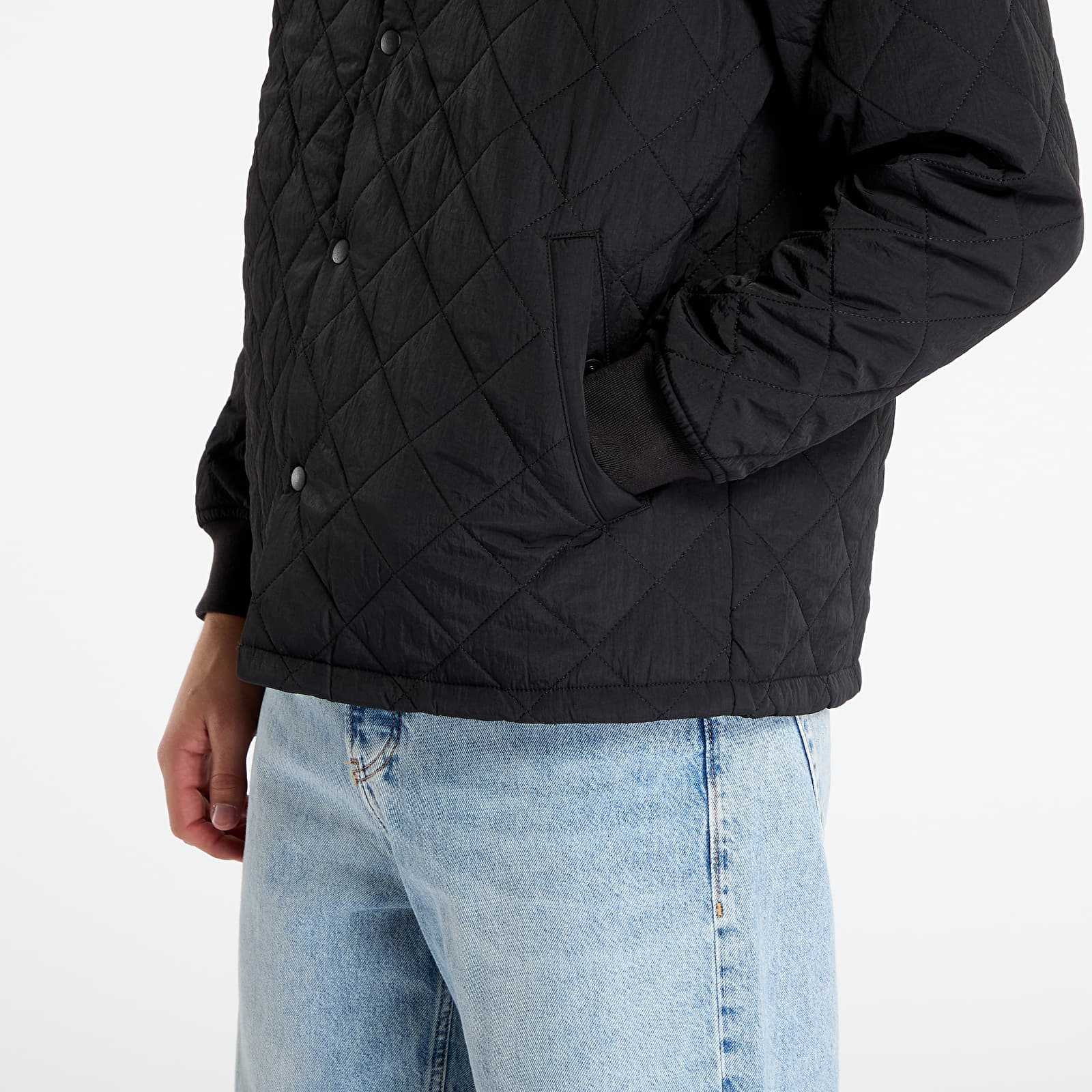 Μπουφάν Urban Classics Quilted Overshirt Black