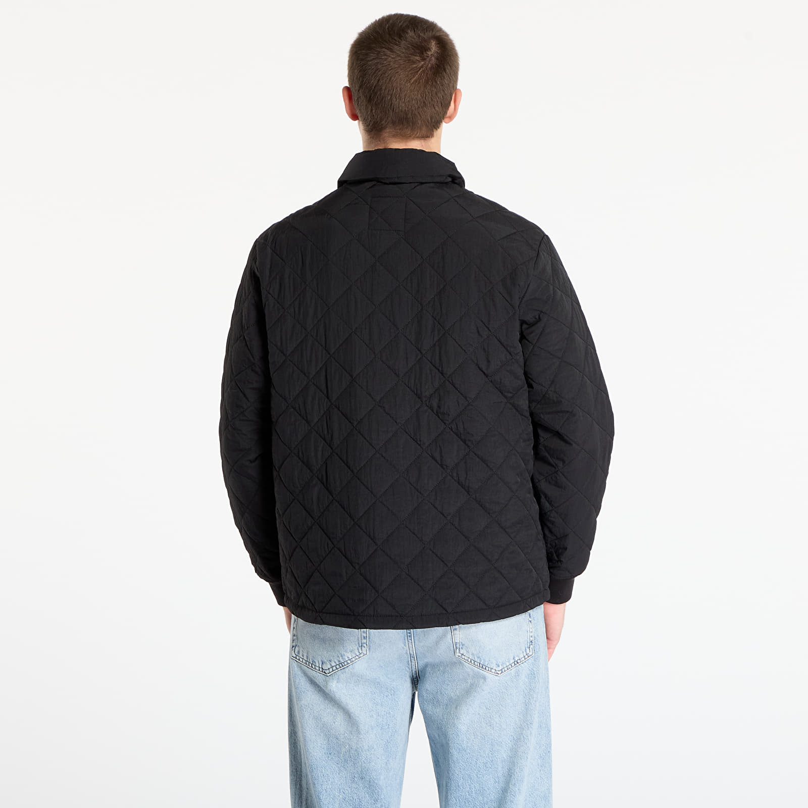 Μπουφάν Urban Classics Quilted Overshirt Black