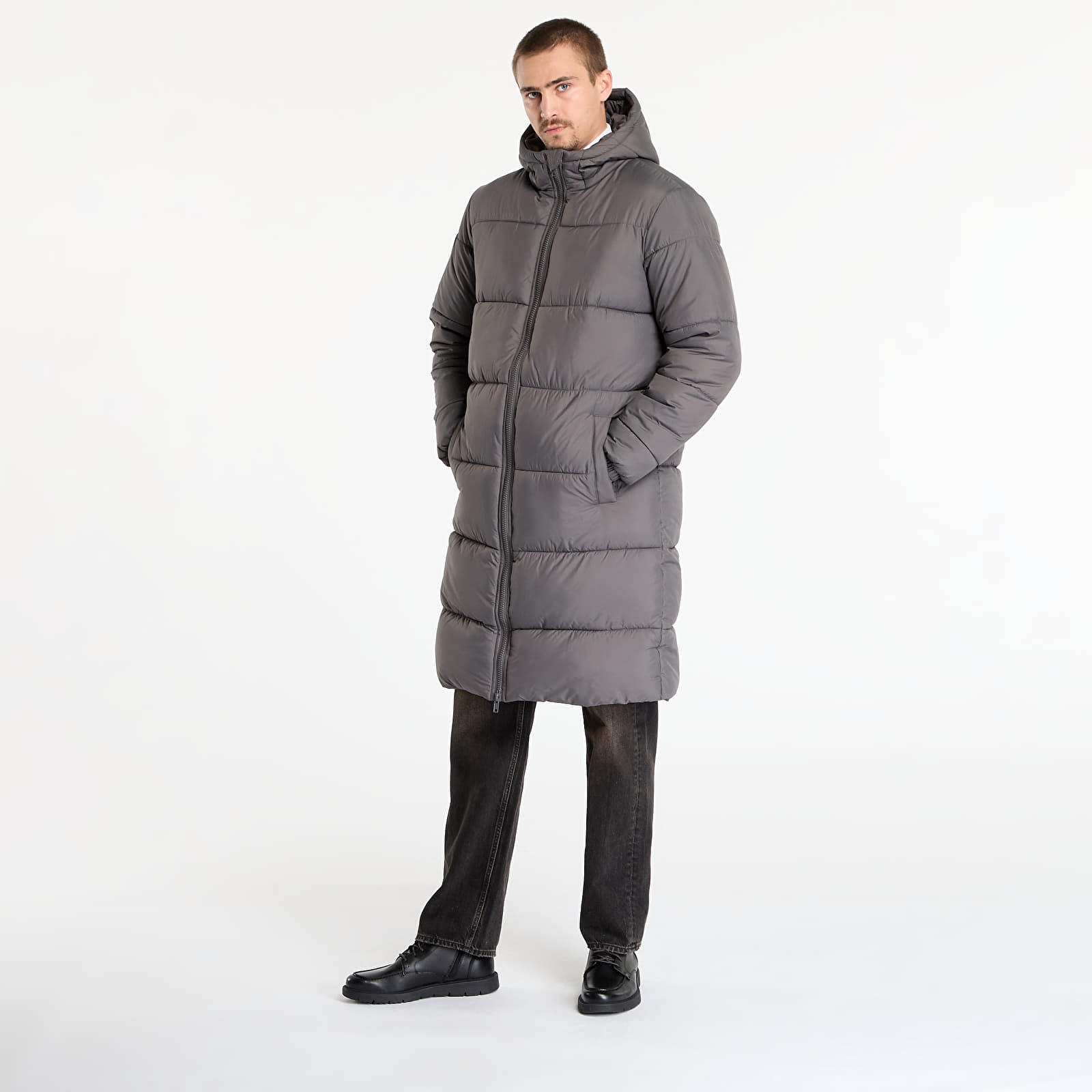 Парки Urban Classics Mens Long Puffer Coat Magnet