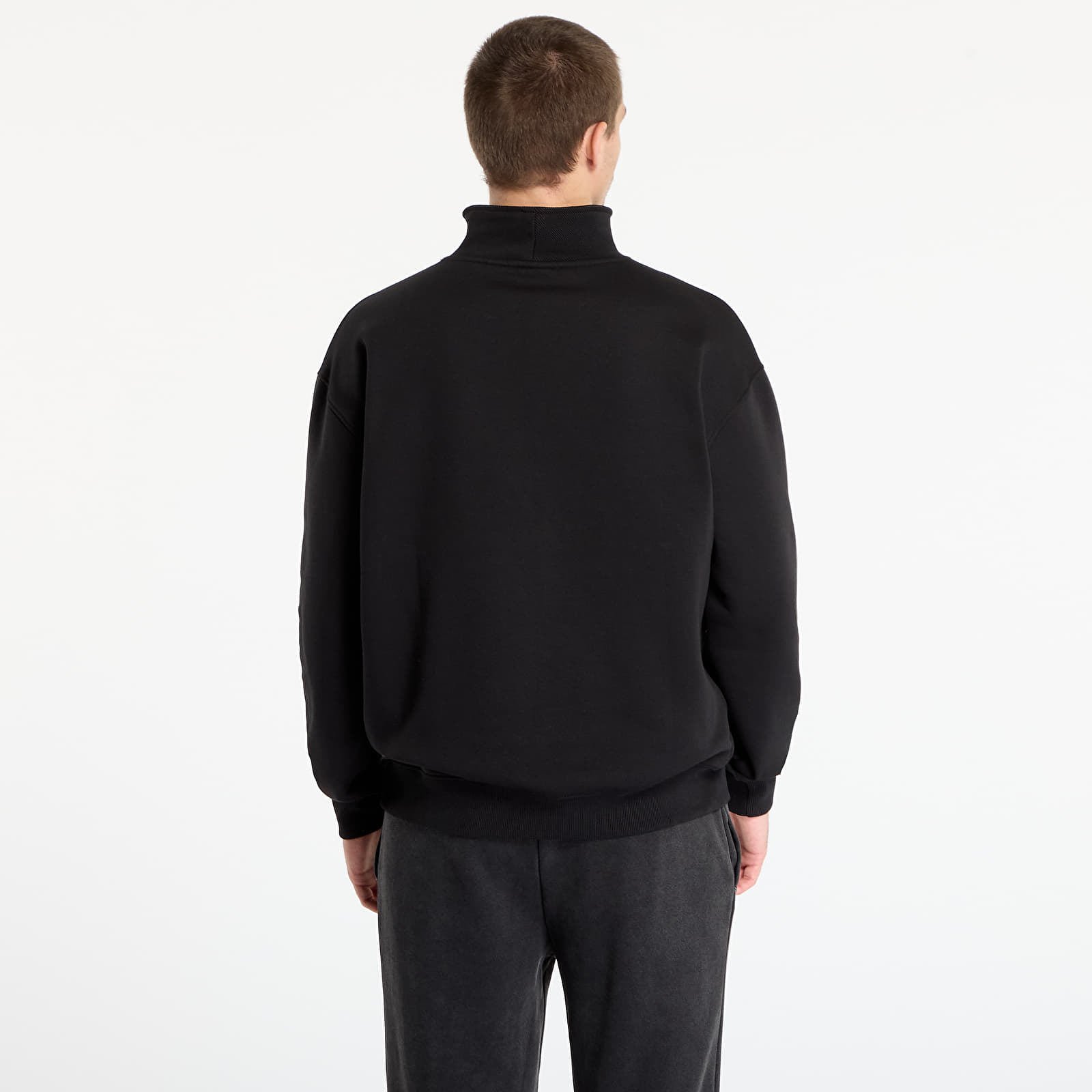 Hoodies and sweatshirts  Urban Classics Cut&Sew Troyer Black