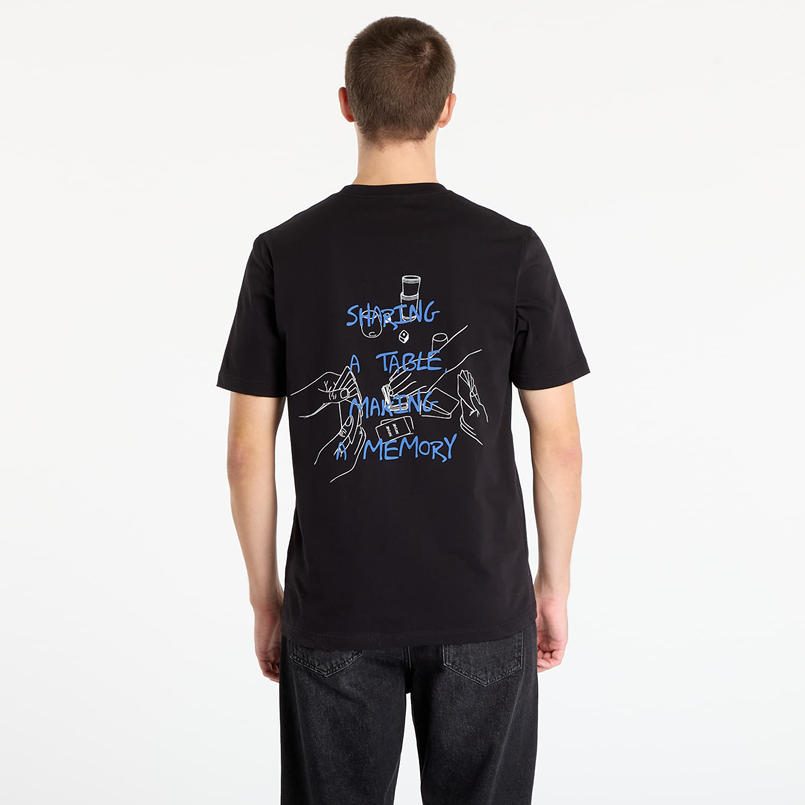 Tričká Samsøe Samsøe Sacards T-Shirt Black Cards