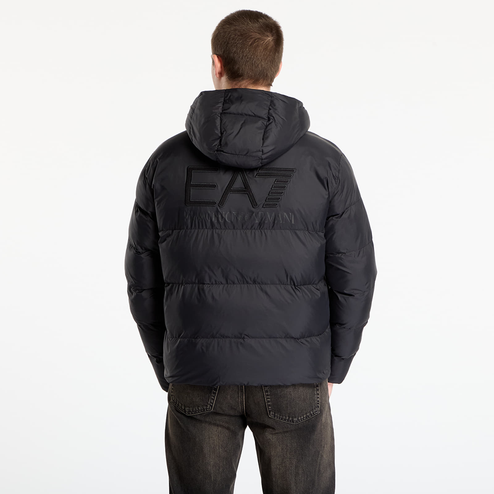Meeste jakid EA7 Emporio Armani Mountain M Polar Jacket Big Logo Black