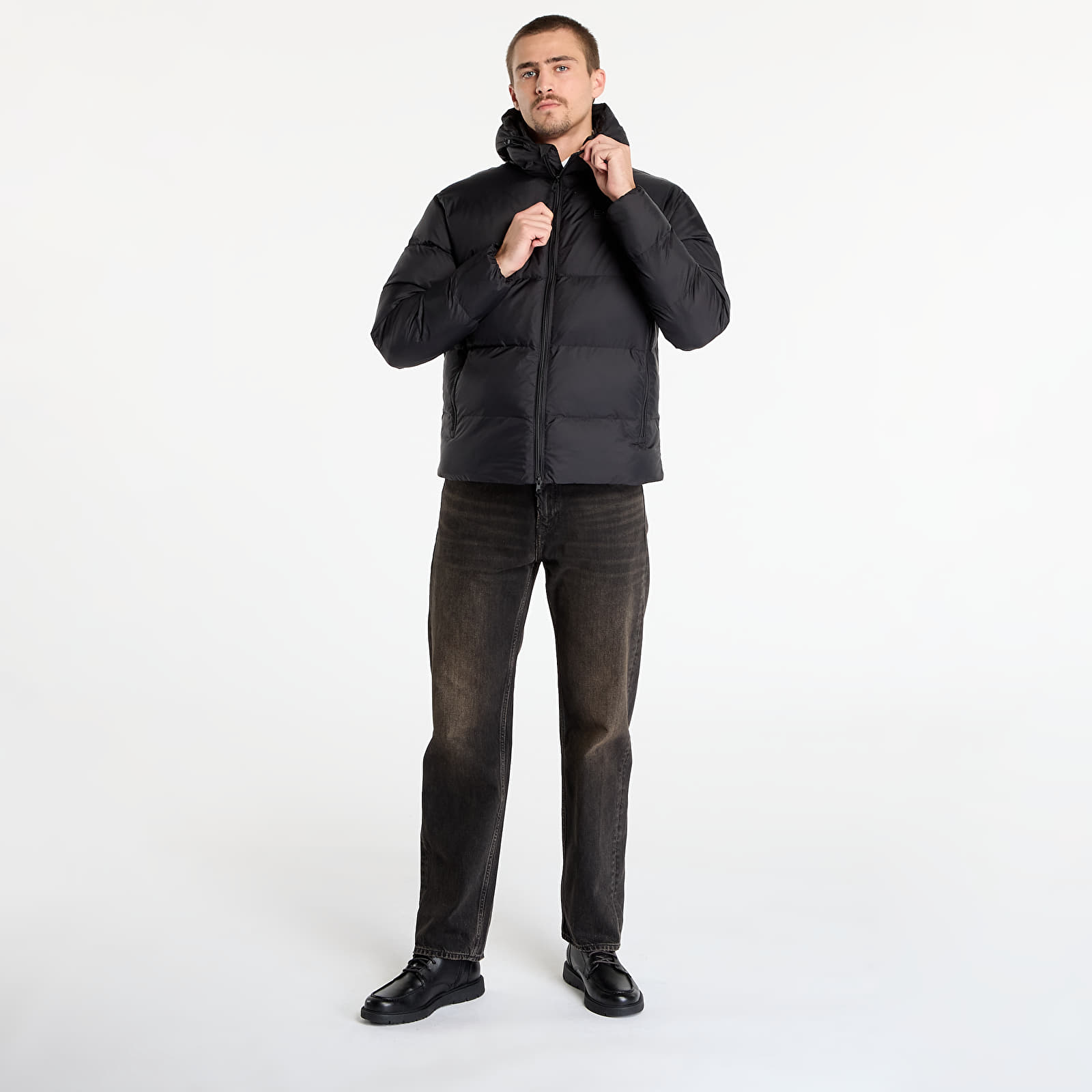 Meeste jakid EA7 Emporio Armani Mountain M Polar Jacket Big Logo Black