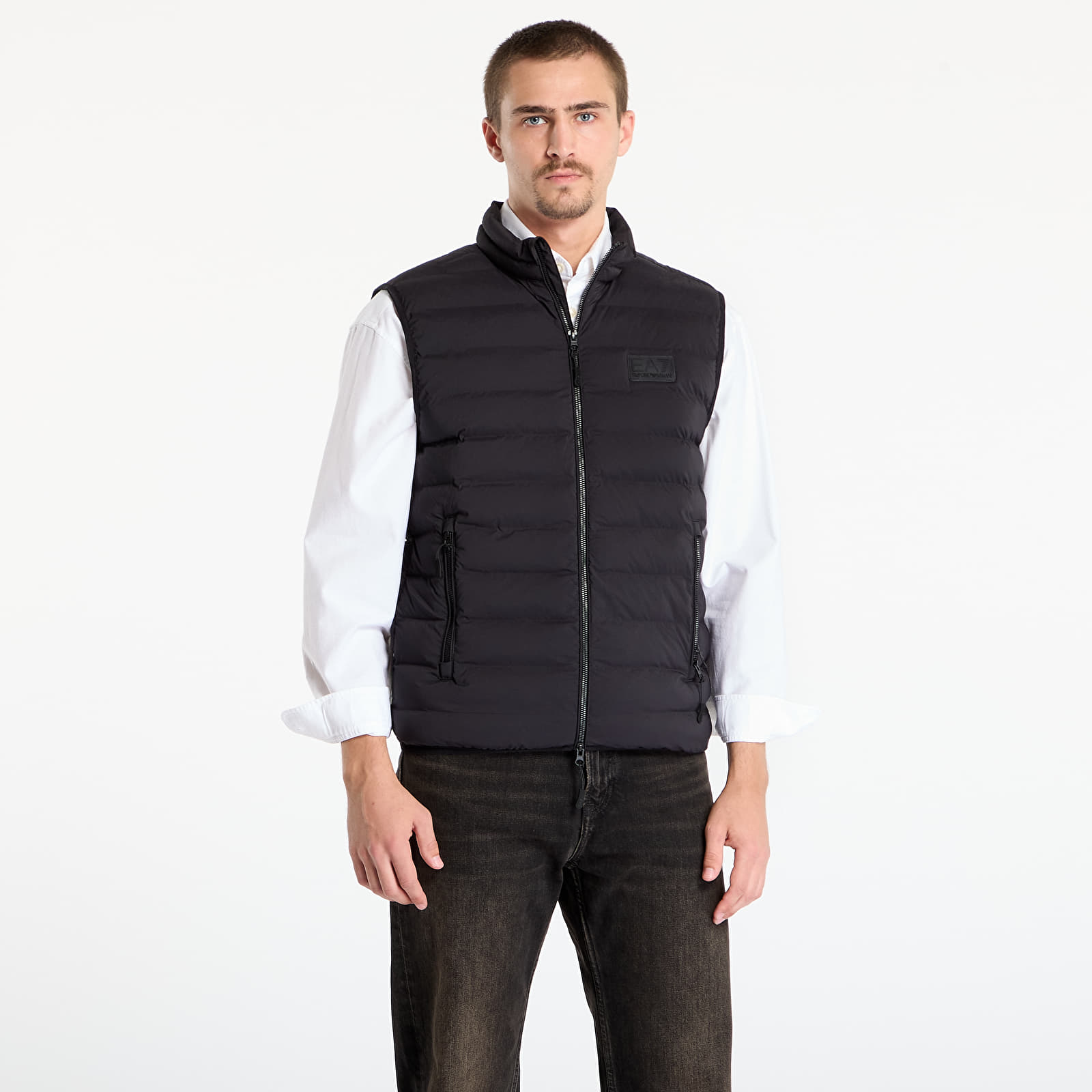 Vests EA7 Emporio Armani Mountain M Eco Down Medium Vest Black