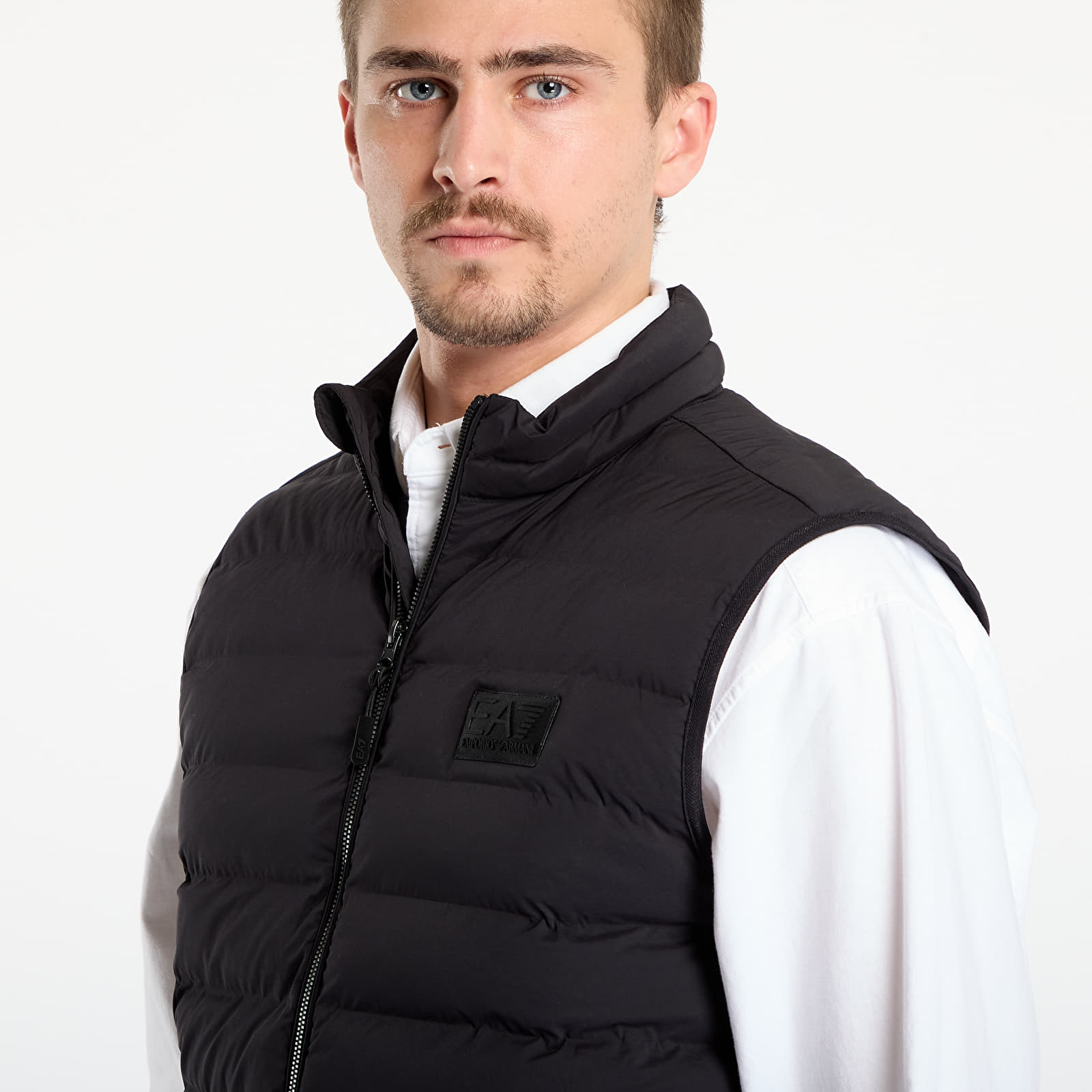 Vests EA7 Emporio Armani Mountain M Eco Down Medium Vest Black