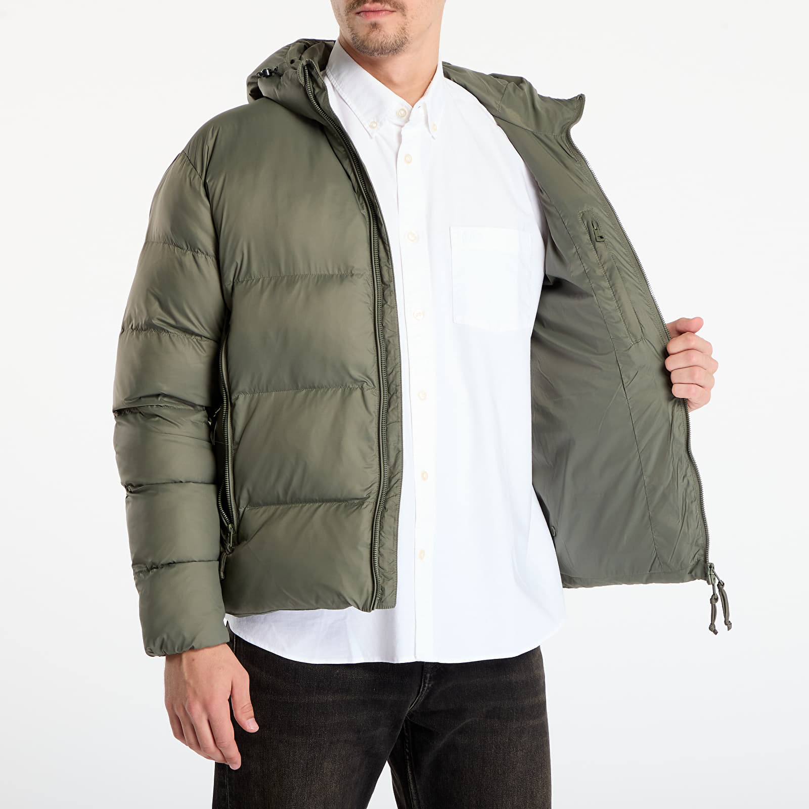 Jassen EA7 Emporio Armani Mountain M Polar Jacket Big Logo Mulled Basil