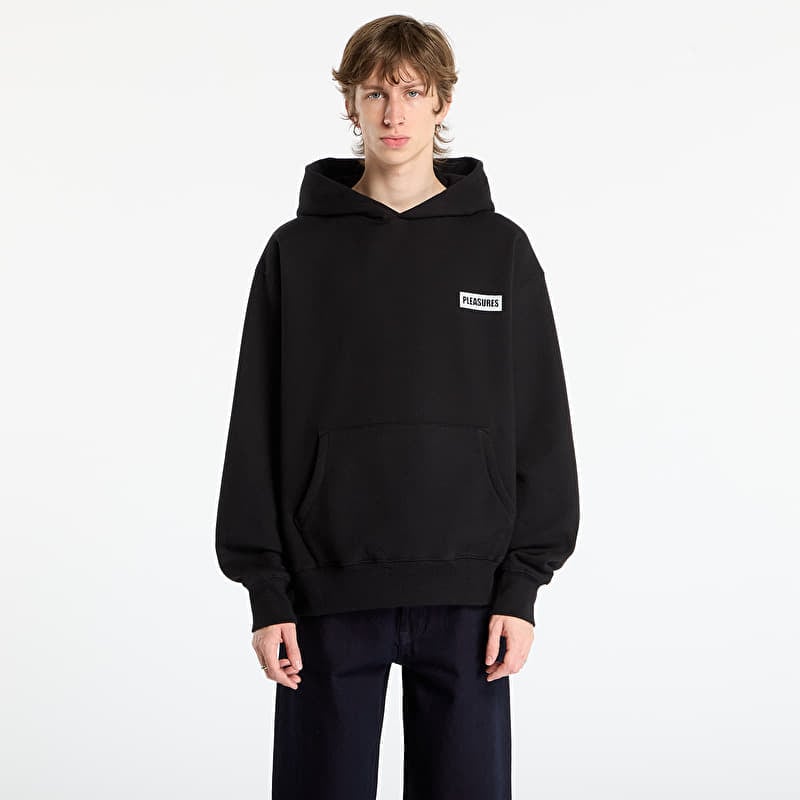 Mikina PLEASURES Workman Hoodie Black