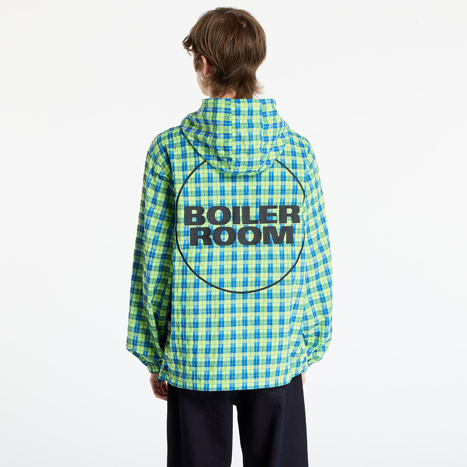 Pánske bundy PLEASURES Practice Hooded Jacket Neon