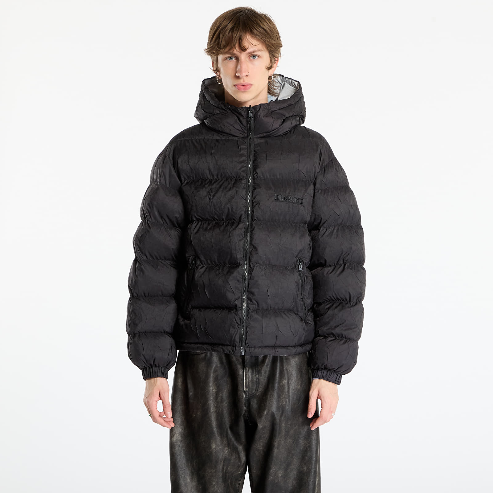 Men's jackets Wasted Paris M Elevation Puffer Black/ Multi