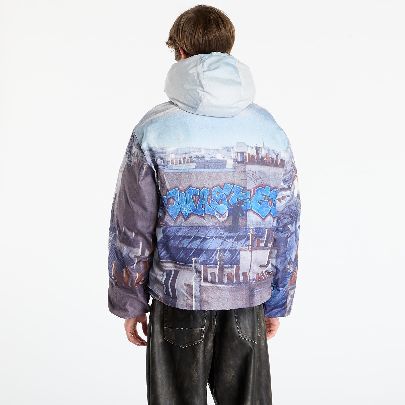 Men's jackets Wasted Paris M Elevation Puffer Black/ Multi