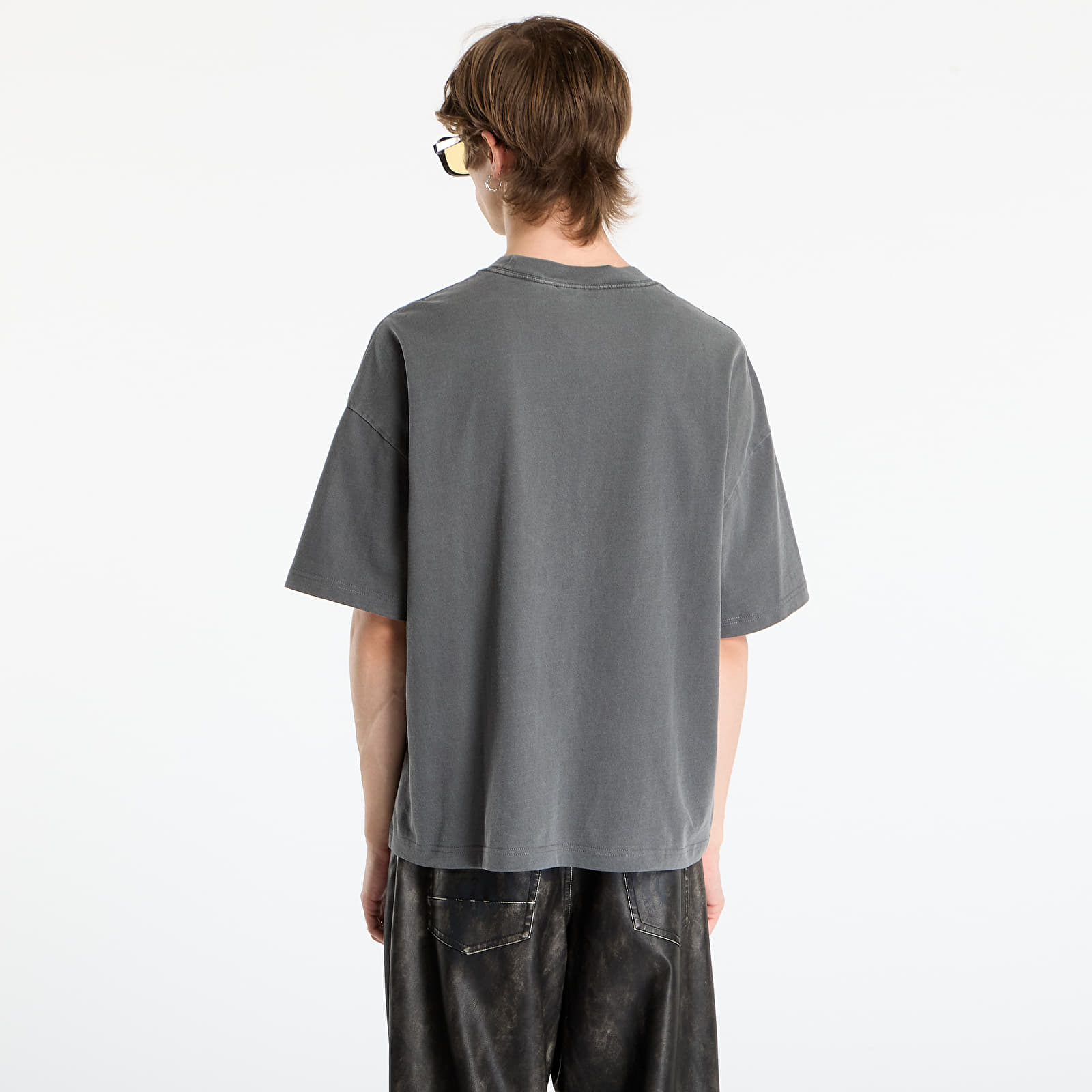 T-Shirts Männer Carhartt WIP S/S Benton T-Shirt UNISEX Graphite Garment Dyed