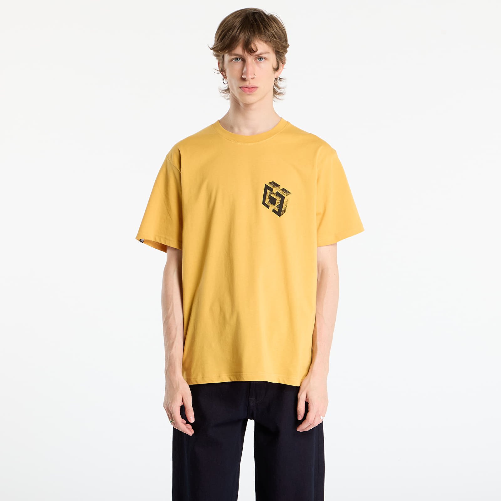 Tricou Horsefeathers Blocks T-Shirt Honey M