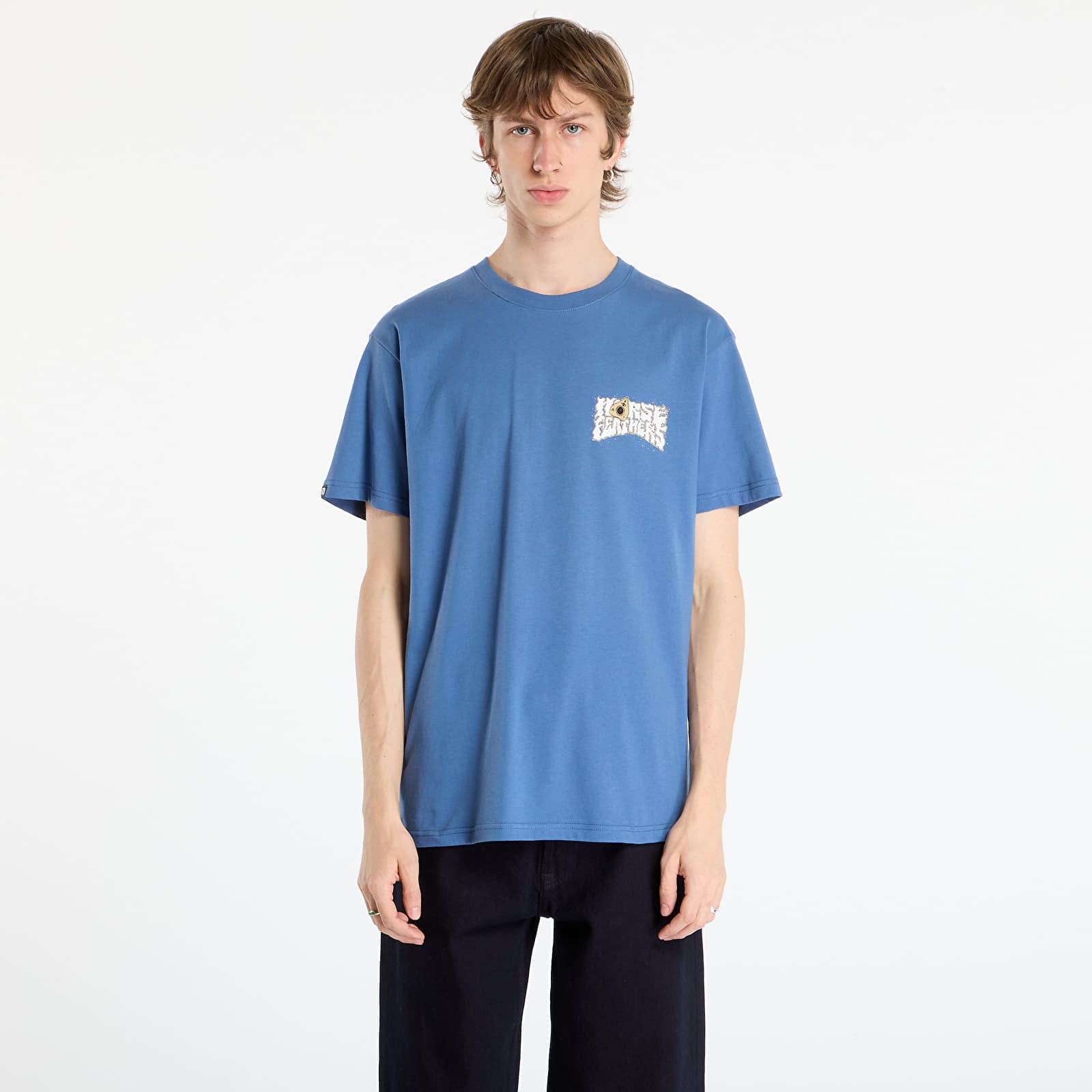 Tricou Horsefeathers Fortune Teller Moonlight Blue L