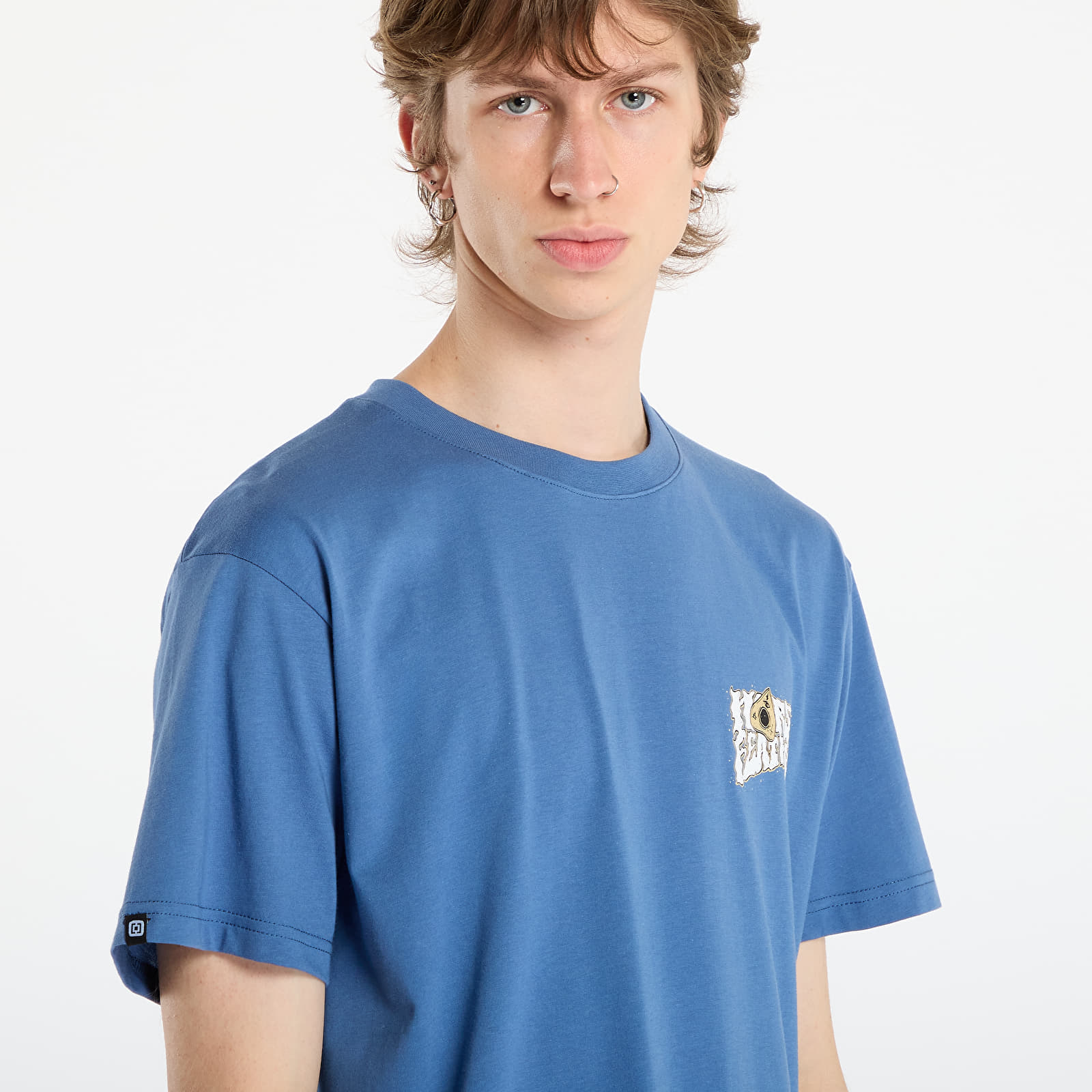 T-Shirts Männer Horsefeathers Fortune Teller Moonlight Blue