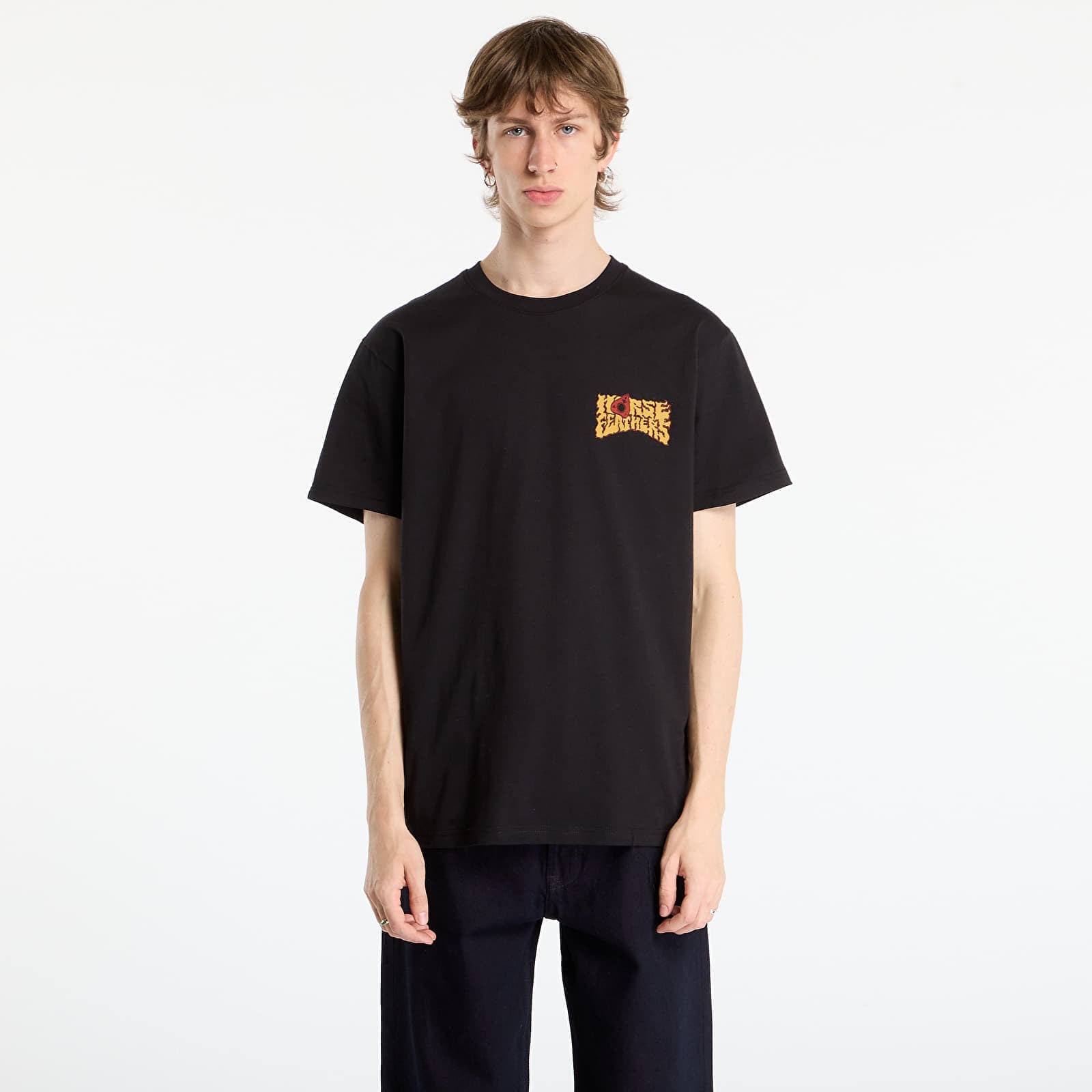 T-shirt Horsefeathers Fortune Teller Black L