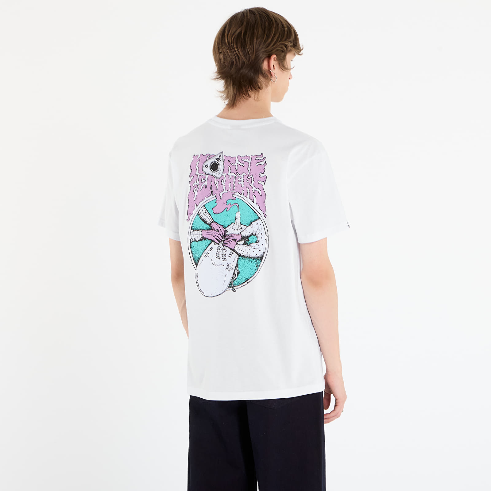 T-Shirts Männer Horsefeathers Fortune Teller White